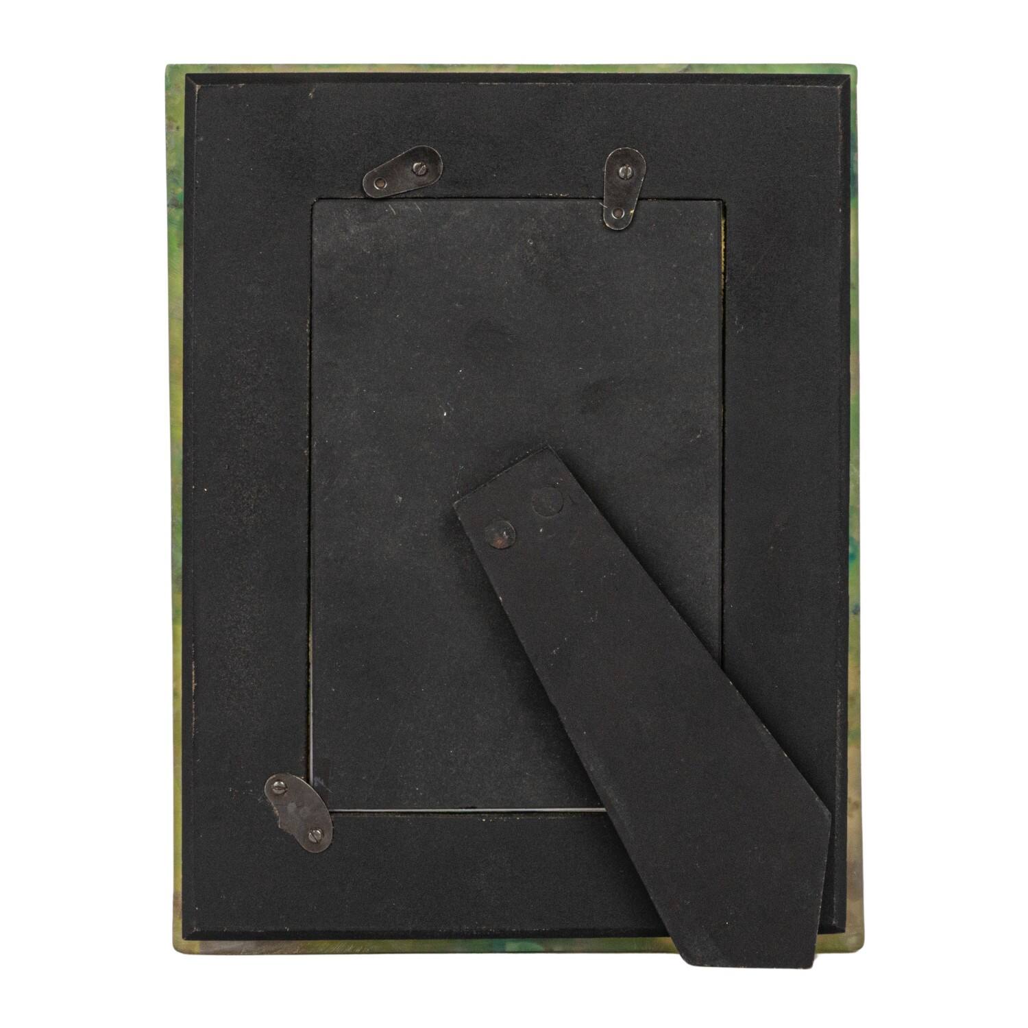 Hello Honey® 4" x 6" Green & Gray Agate Photo Frame