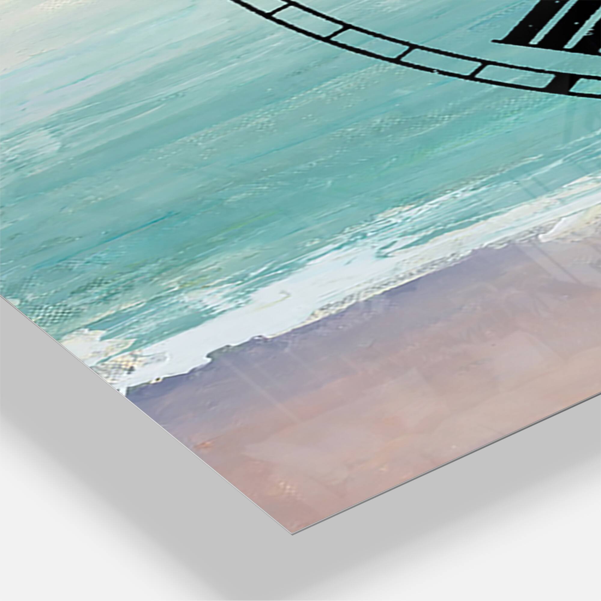 Designart &#x27;From The Shore Traditional Multipanel Wall Clock