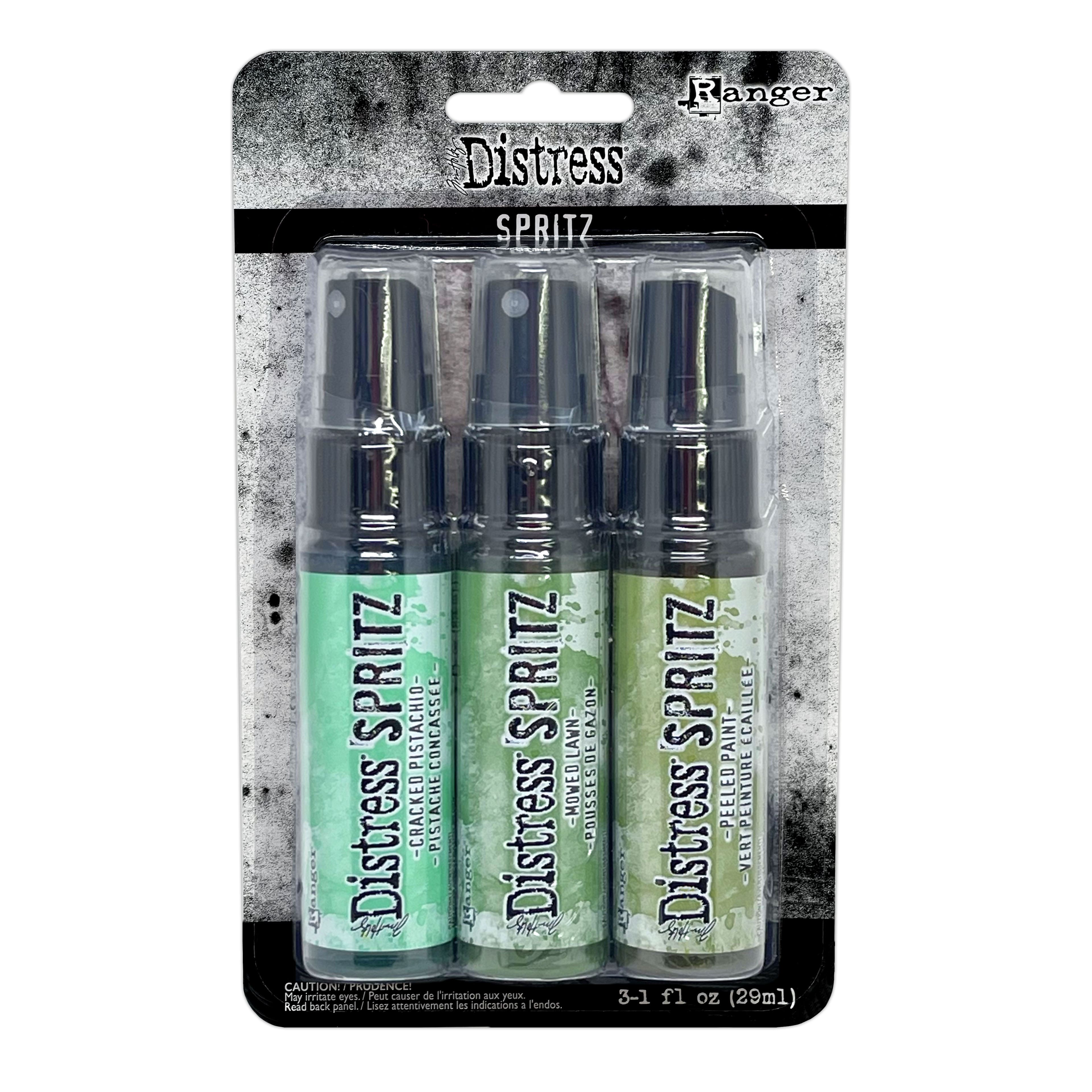 Tim Holtz&#xAE; Distress&#xAE; Spritz Green Pigment Spray Set