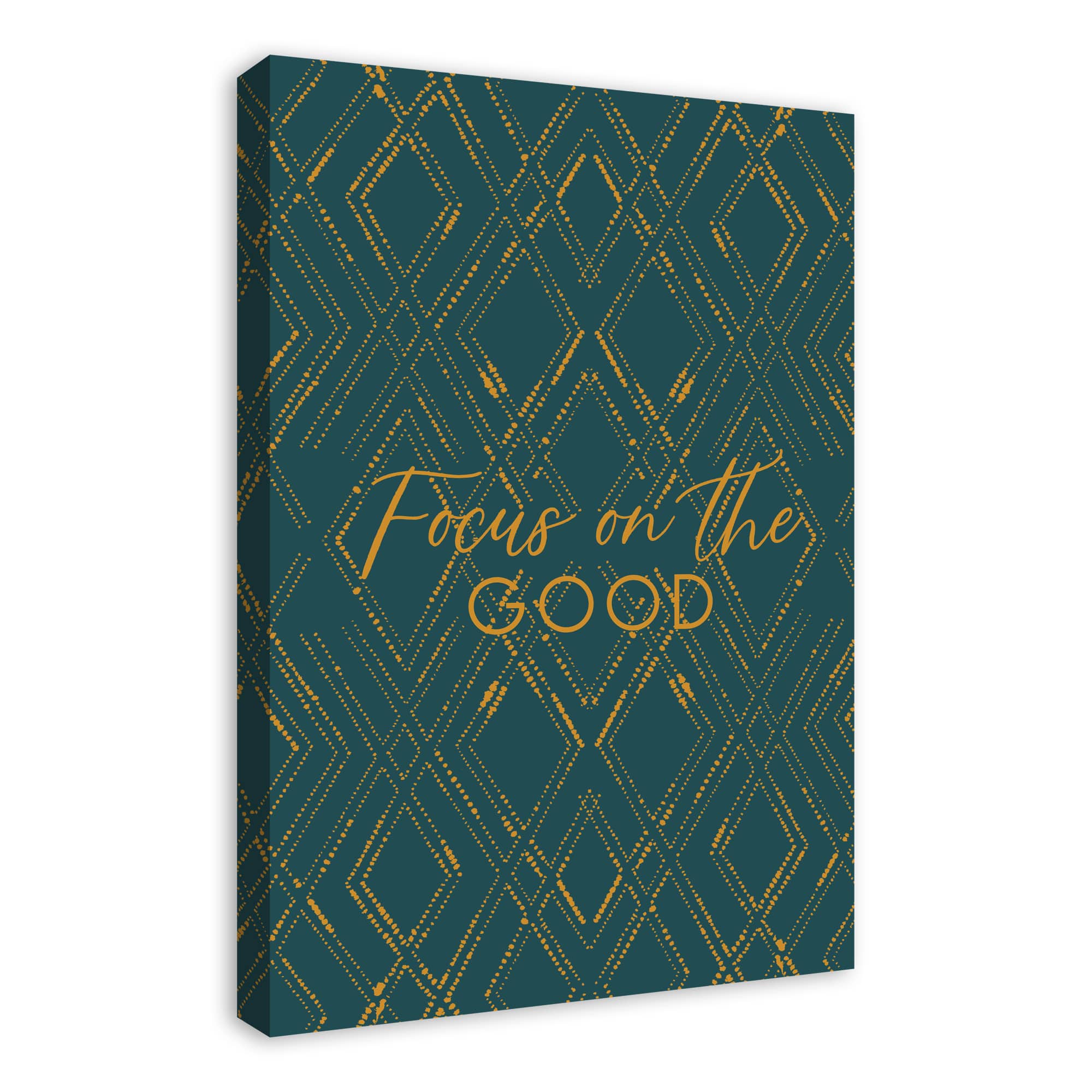 Focus On the Good Canvas Wall Art