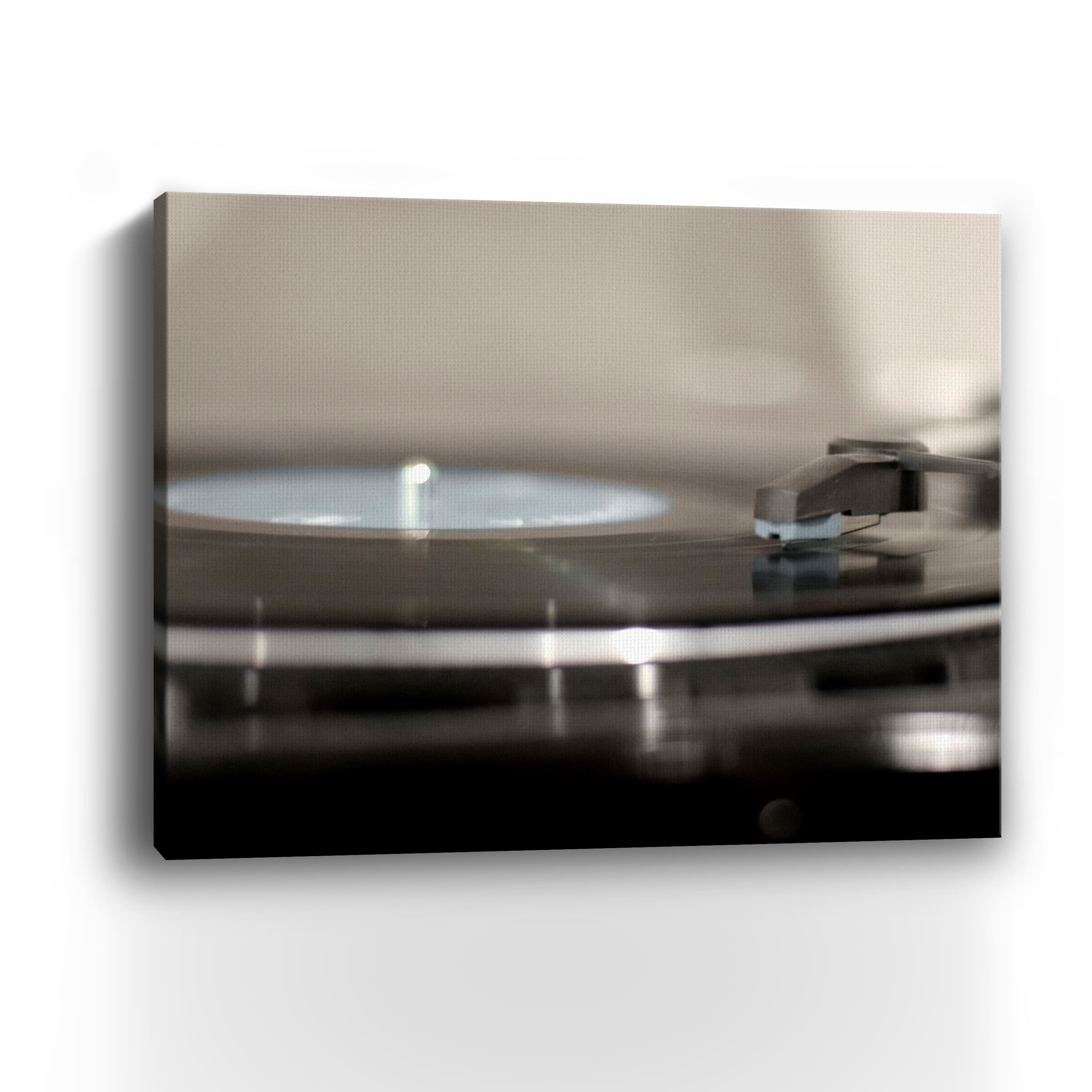Record Player Canvas Giclee