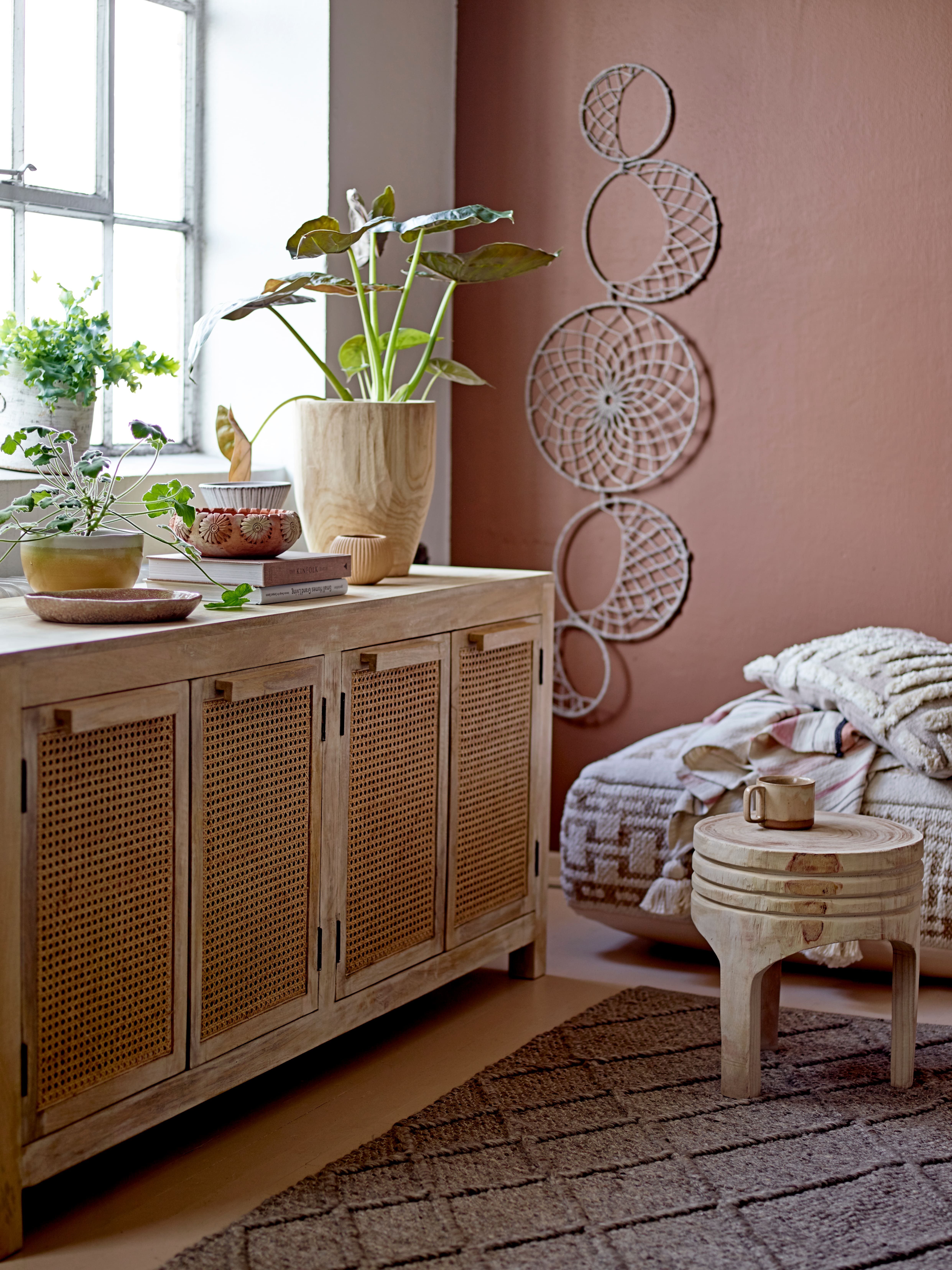 Hello Honey® 16" Paulownia Wood Stool