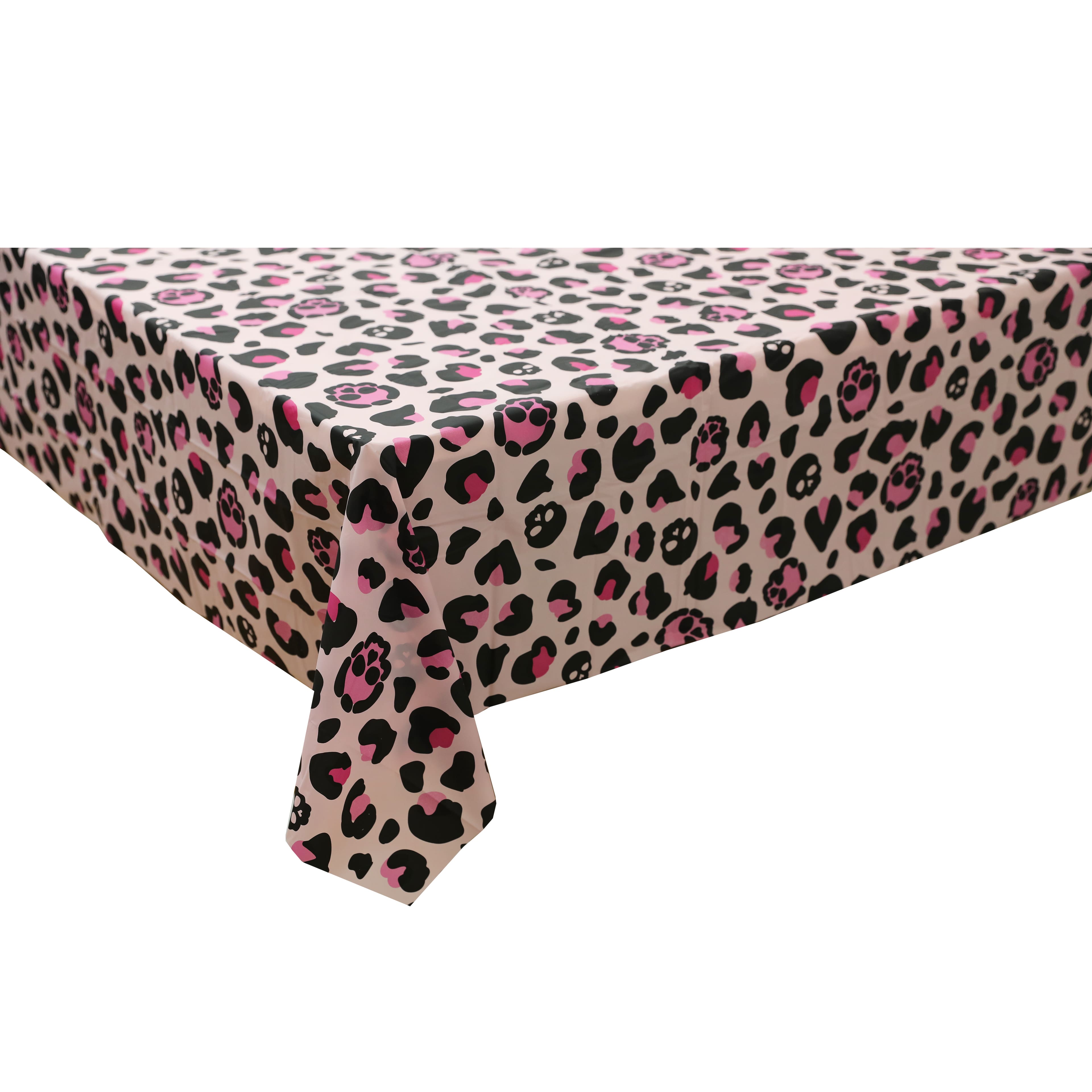 54&#x22; x 108&#x22; Pink Ghoul Table Cover by Celebrate It&#x2122;