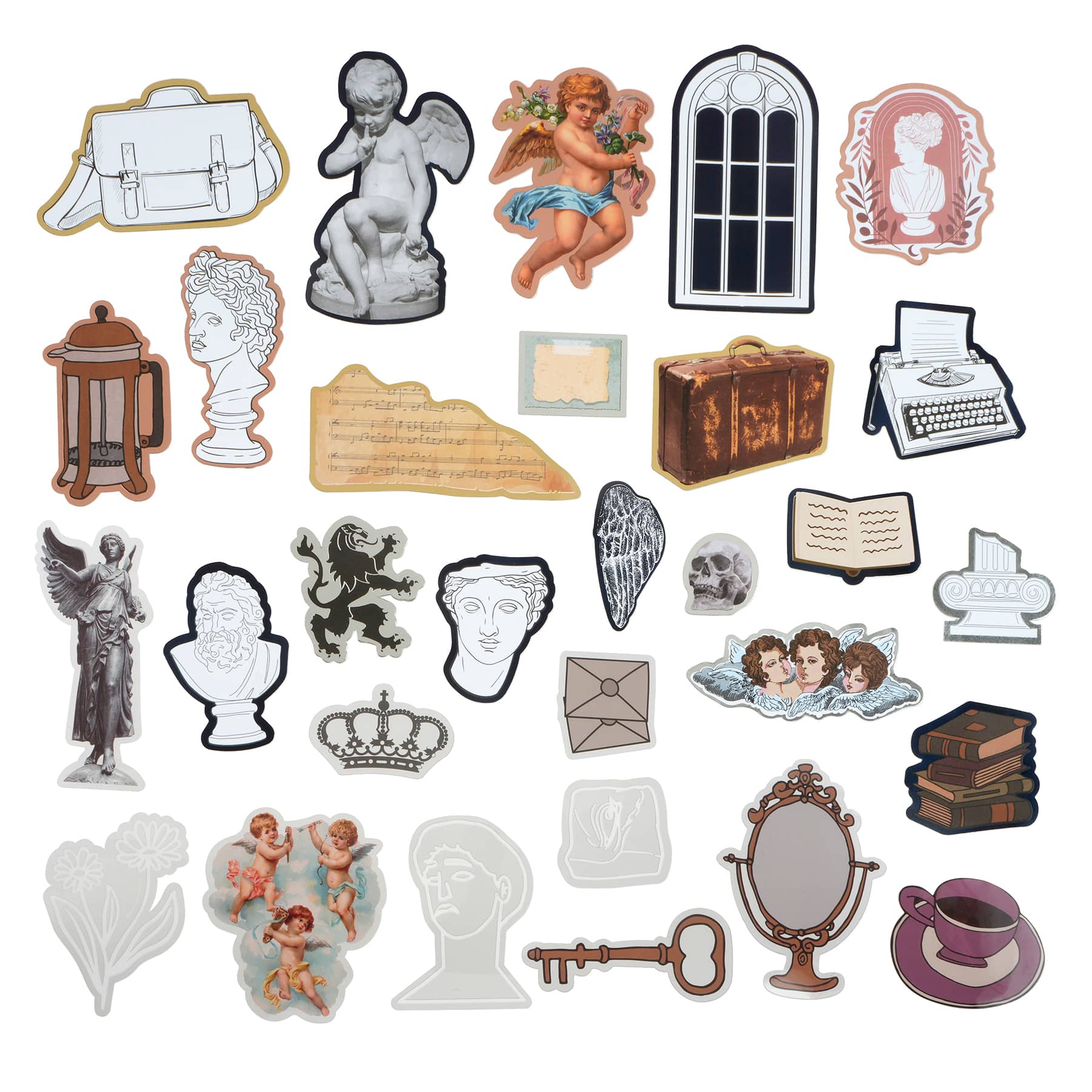 12 Pack: Dark Academia Ephemera by Recollections™