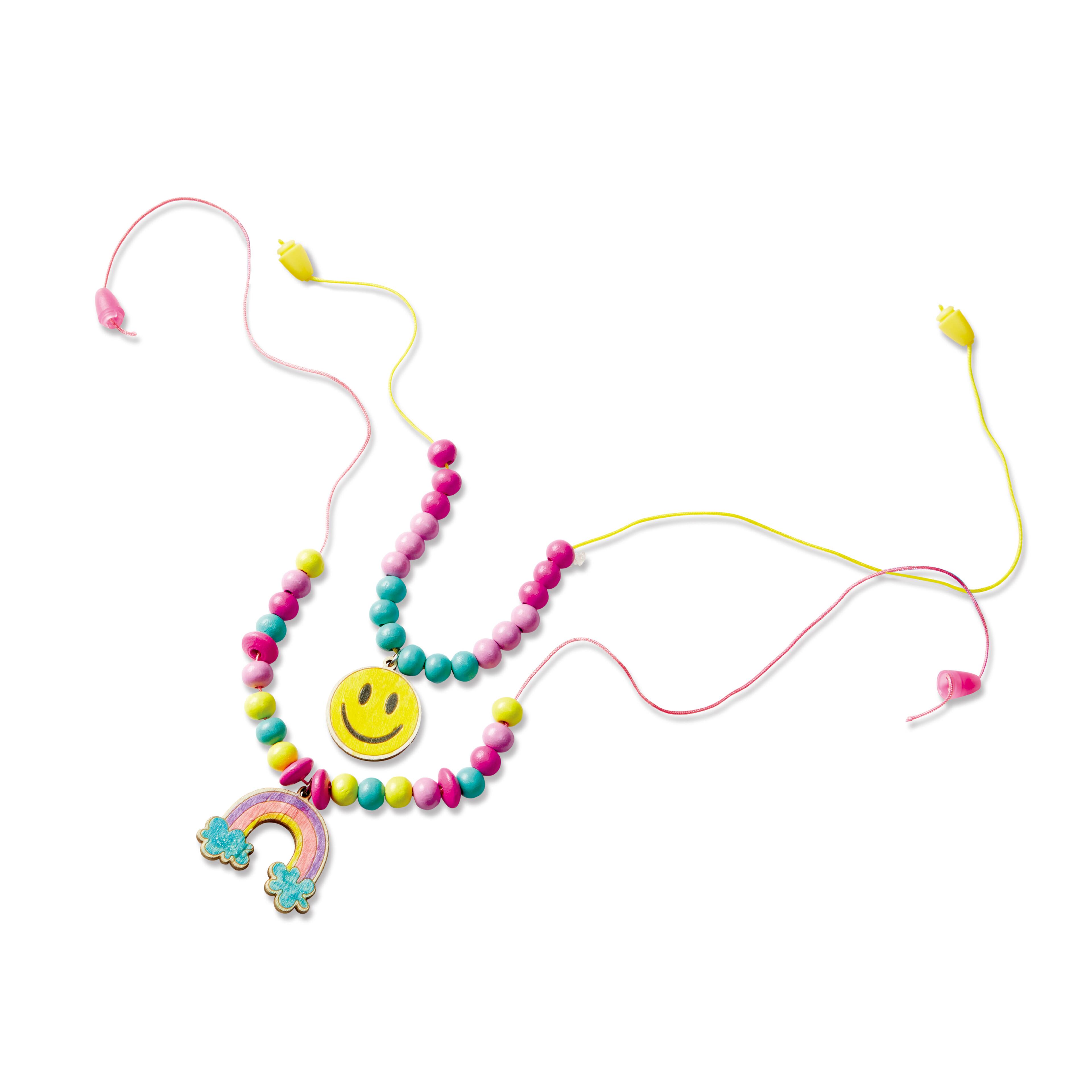 9 Pack: My First Wood Charm Jewelry Kit by Creatology™