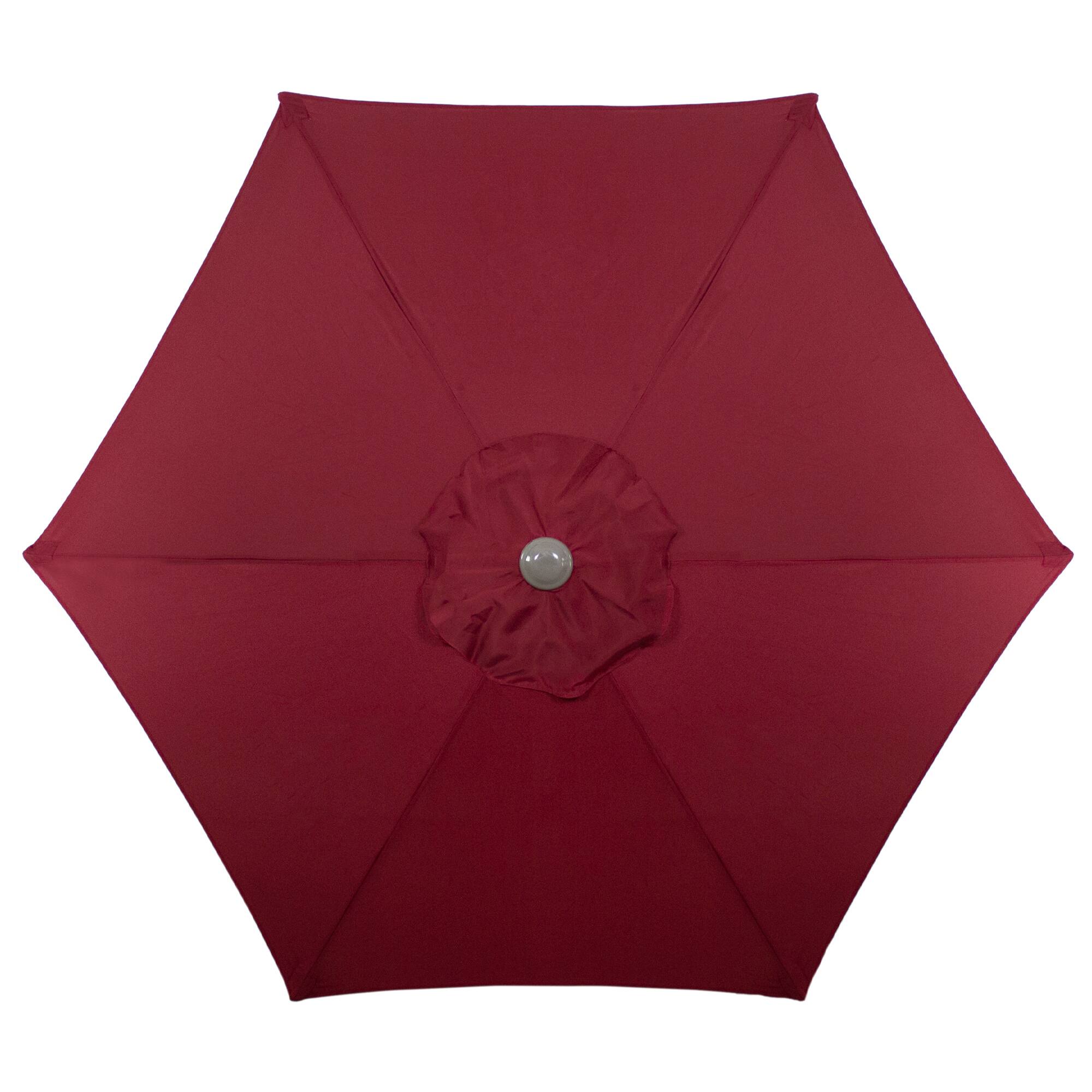 7.5ft. Outdoor Patio Market Umbrella with Hand Crank