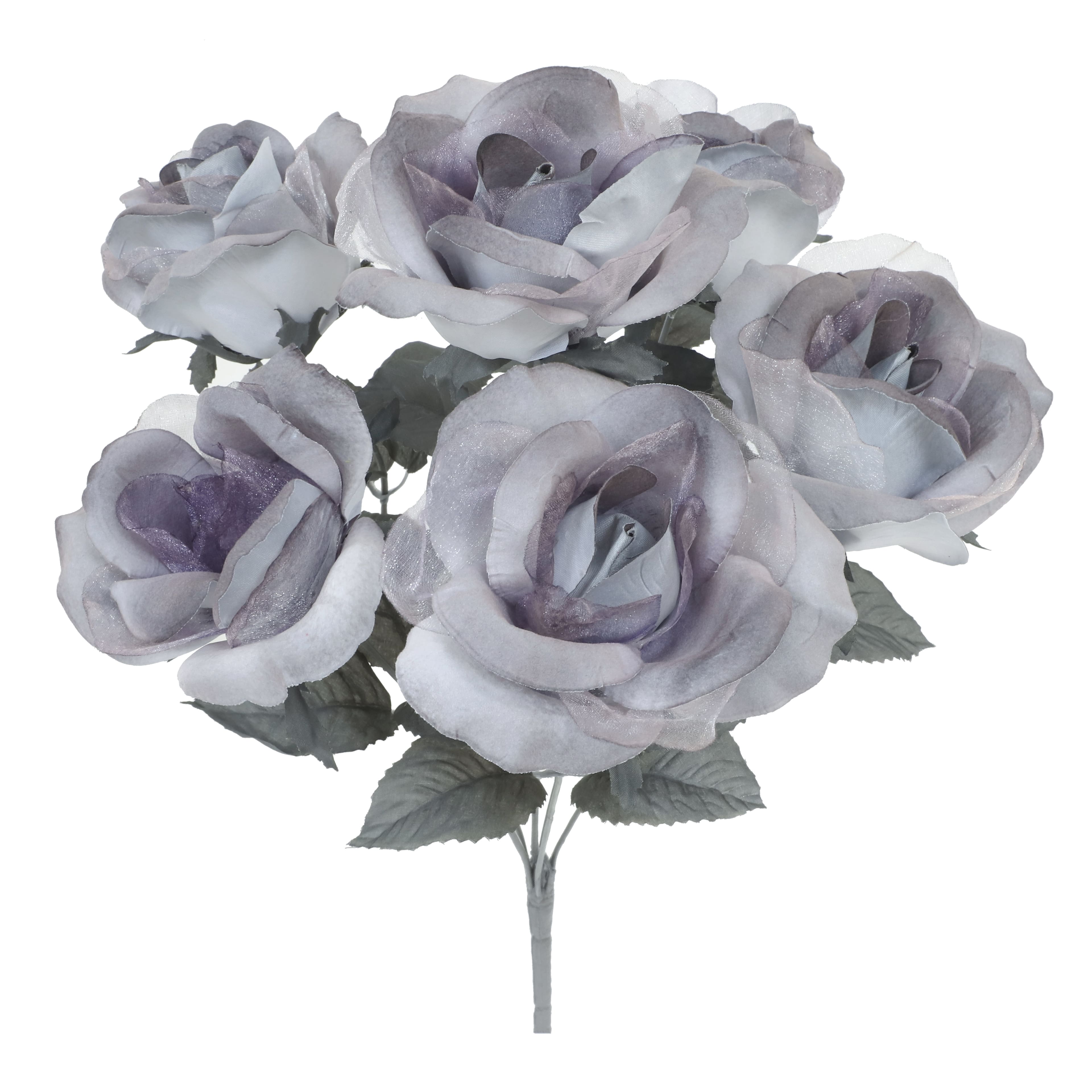 18&#x22; Gray Purple Rose Bush by Ashland&#xAE;