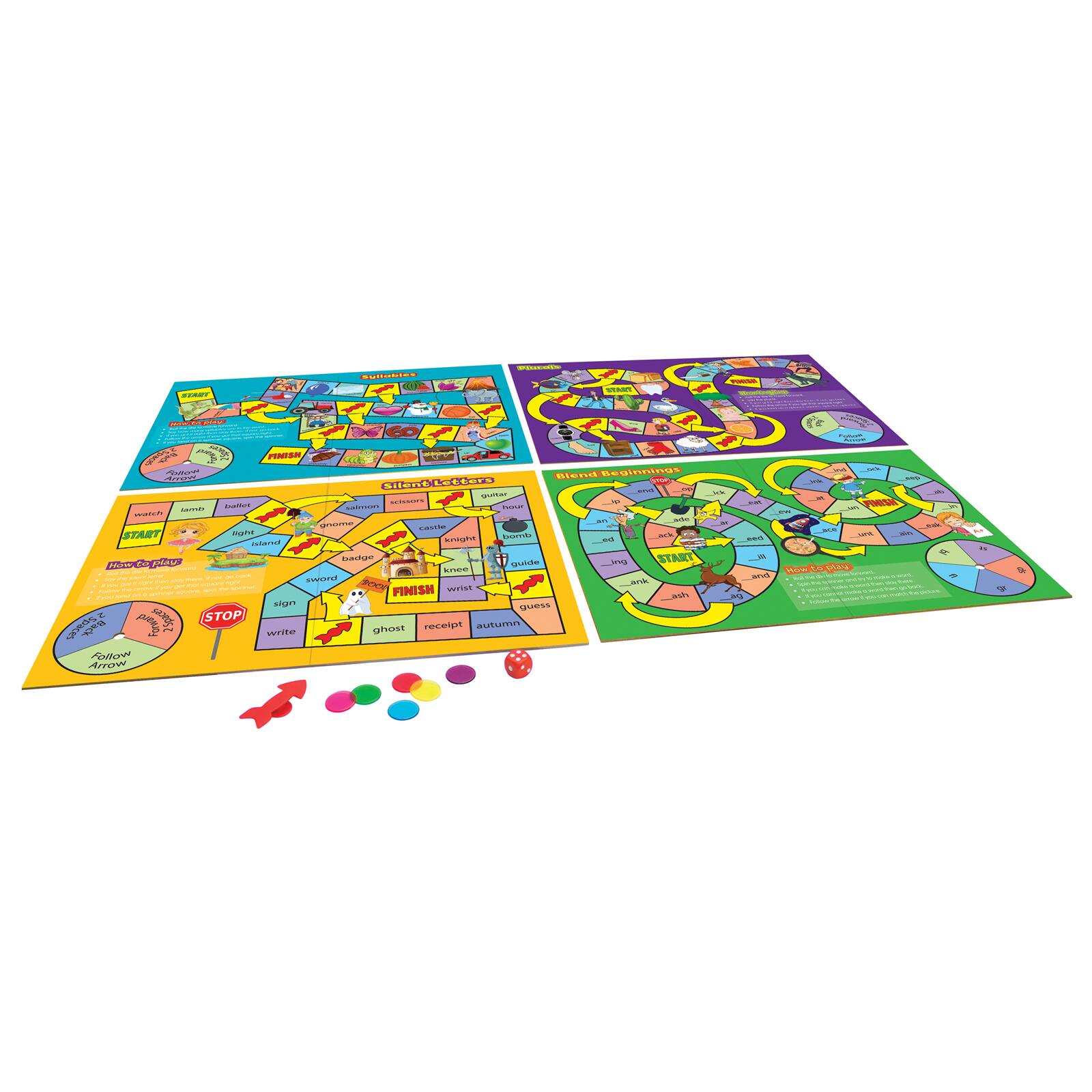 Junior Learning&#xAE; Spelling Board Games