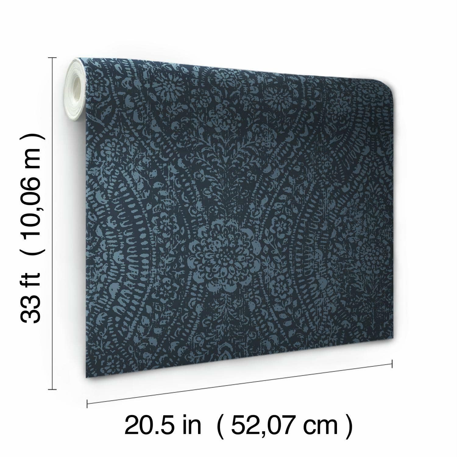 RoomMates Ornate Ogee Peel &#x26; Stick Wallpaper