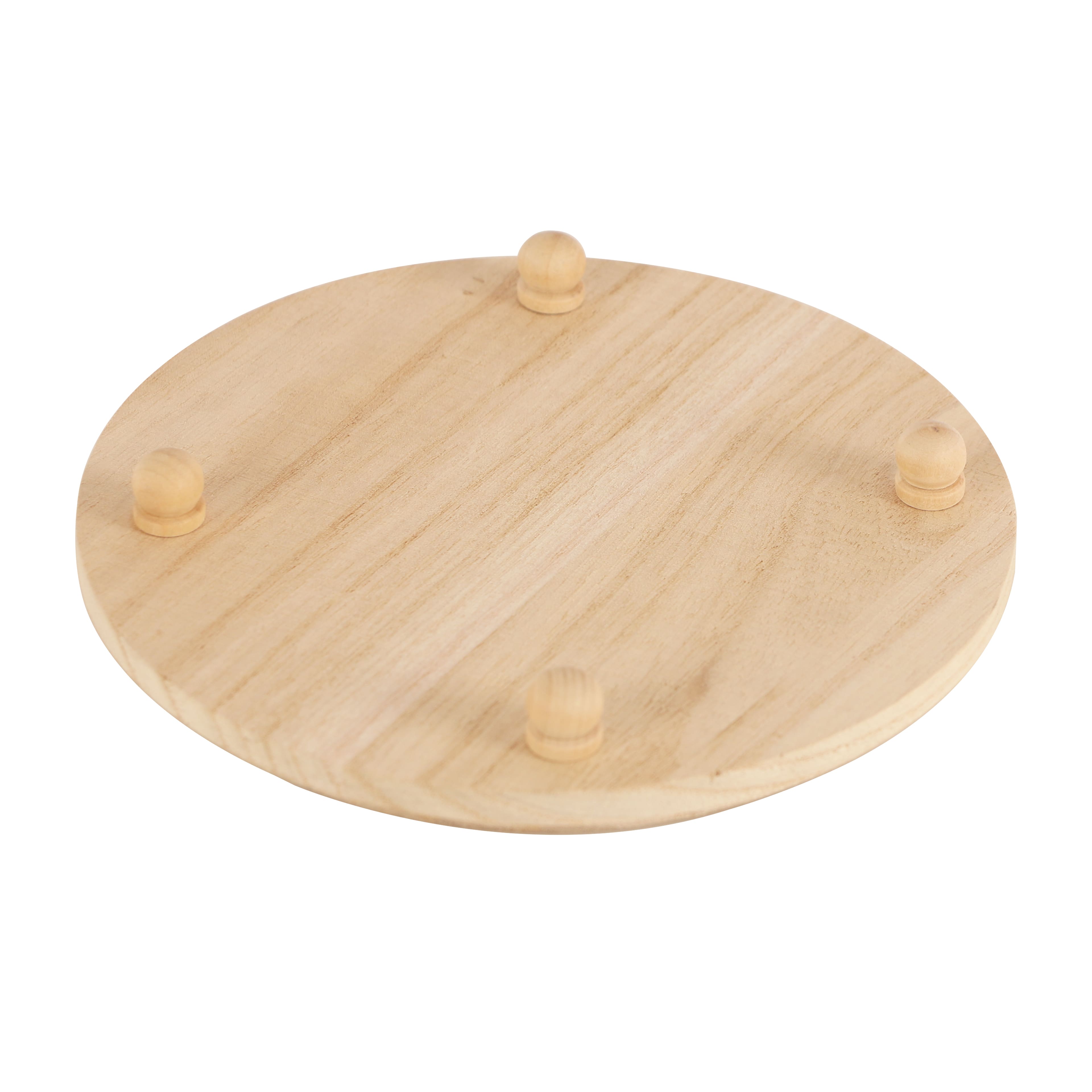 7&#x22; Wood Round Riser by Make Market&#xAE;