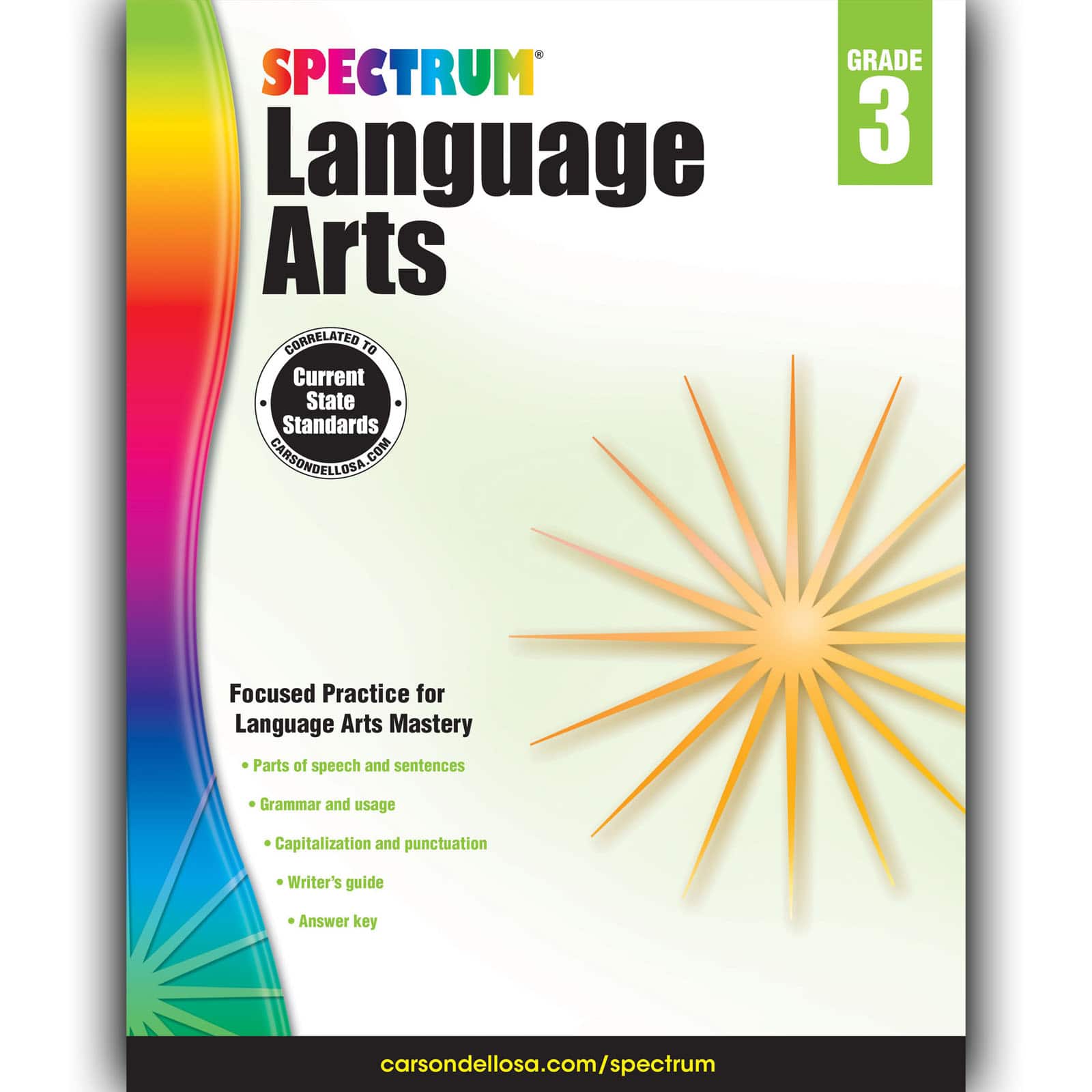 Spectrum&#xAE; Language Arts Workbook, Grade 3