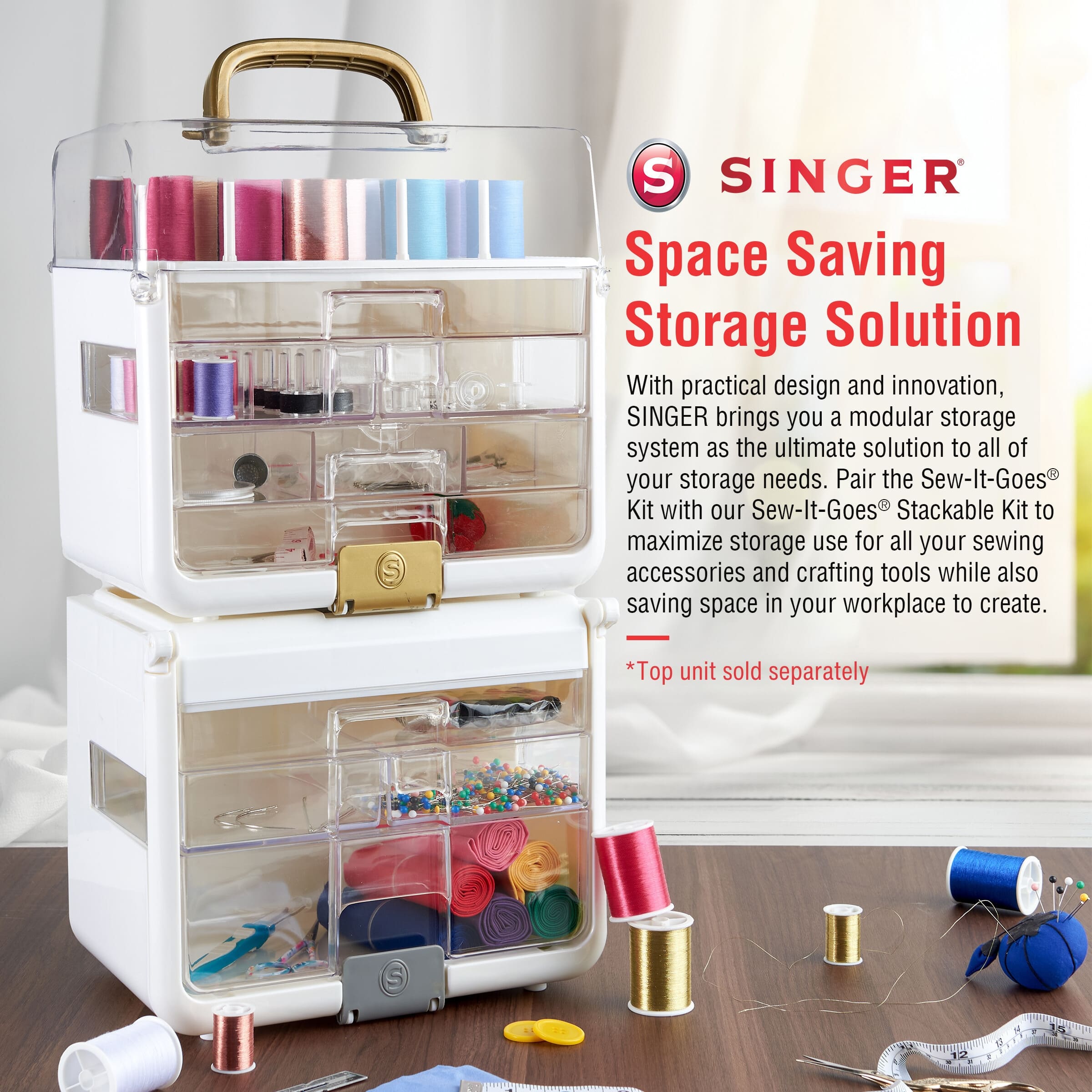 SINGER® Sew-It-Goes® Stackable Storage Case