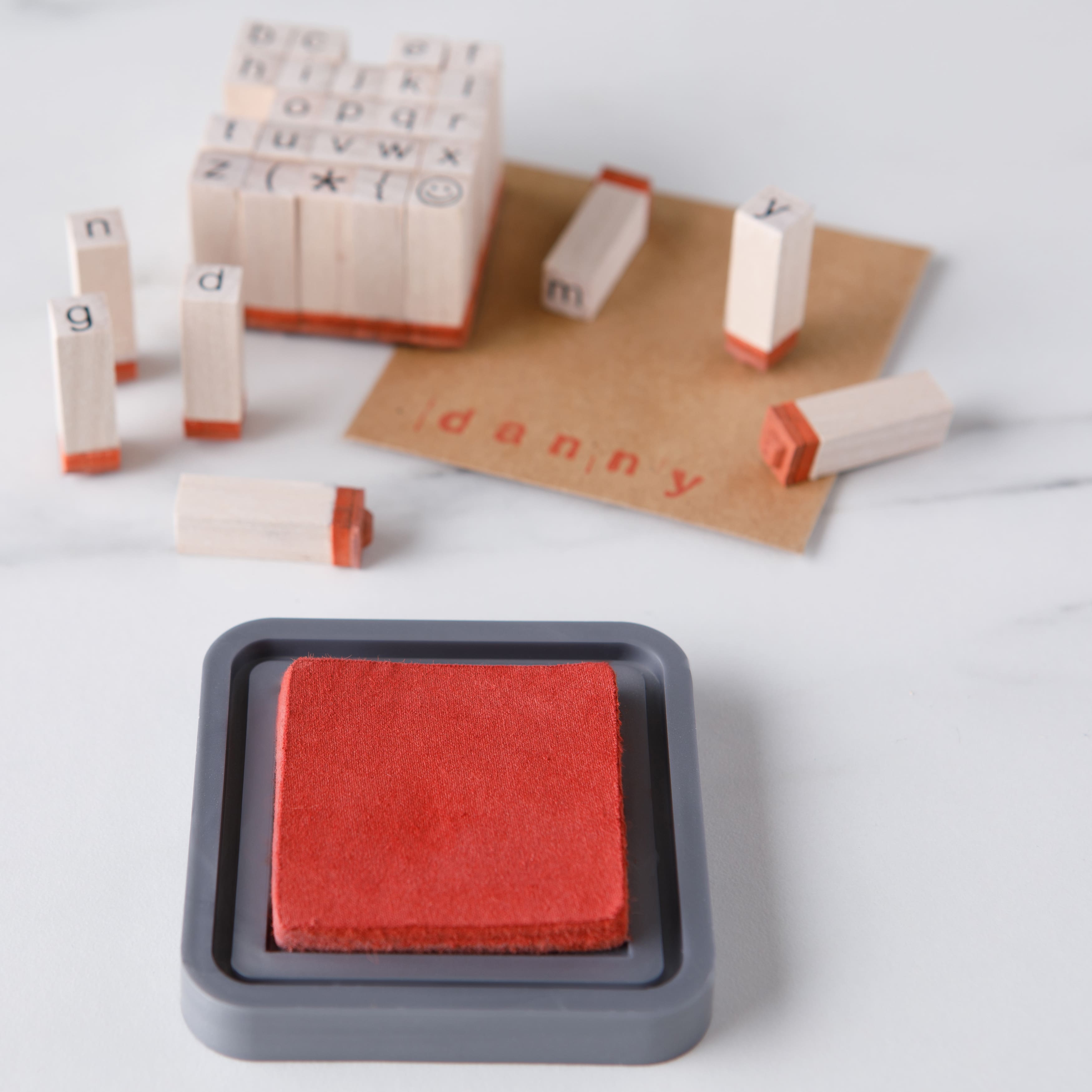 6 Pack: Small Lowercase Alphabet Wood Stamp Set by Recollections&#x2122;