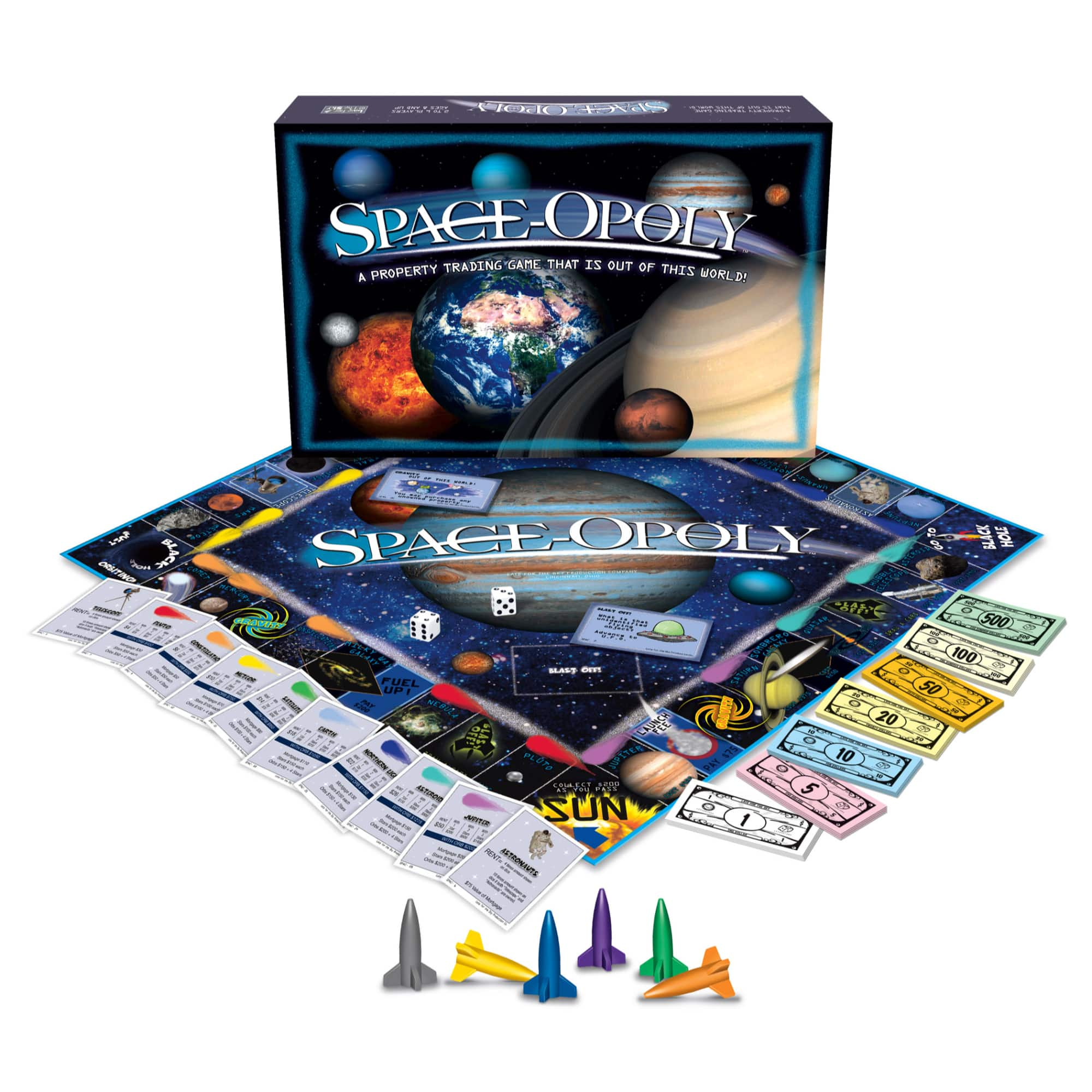 Late For The Sky Space-Opoly™ Board Game | Michaels