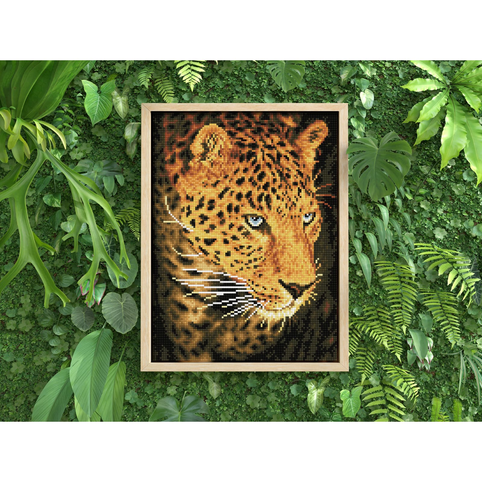 Diamond Dotz® Leopard Portrait Diamond Painting Kit