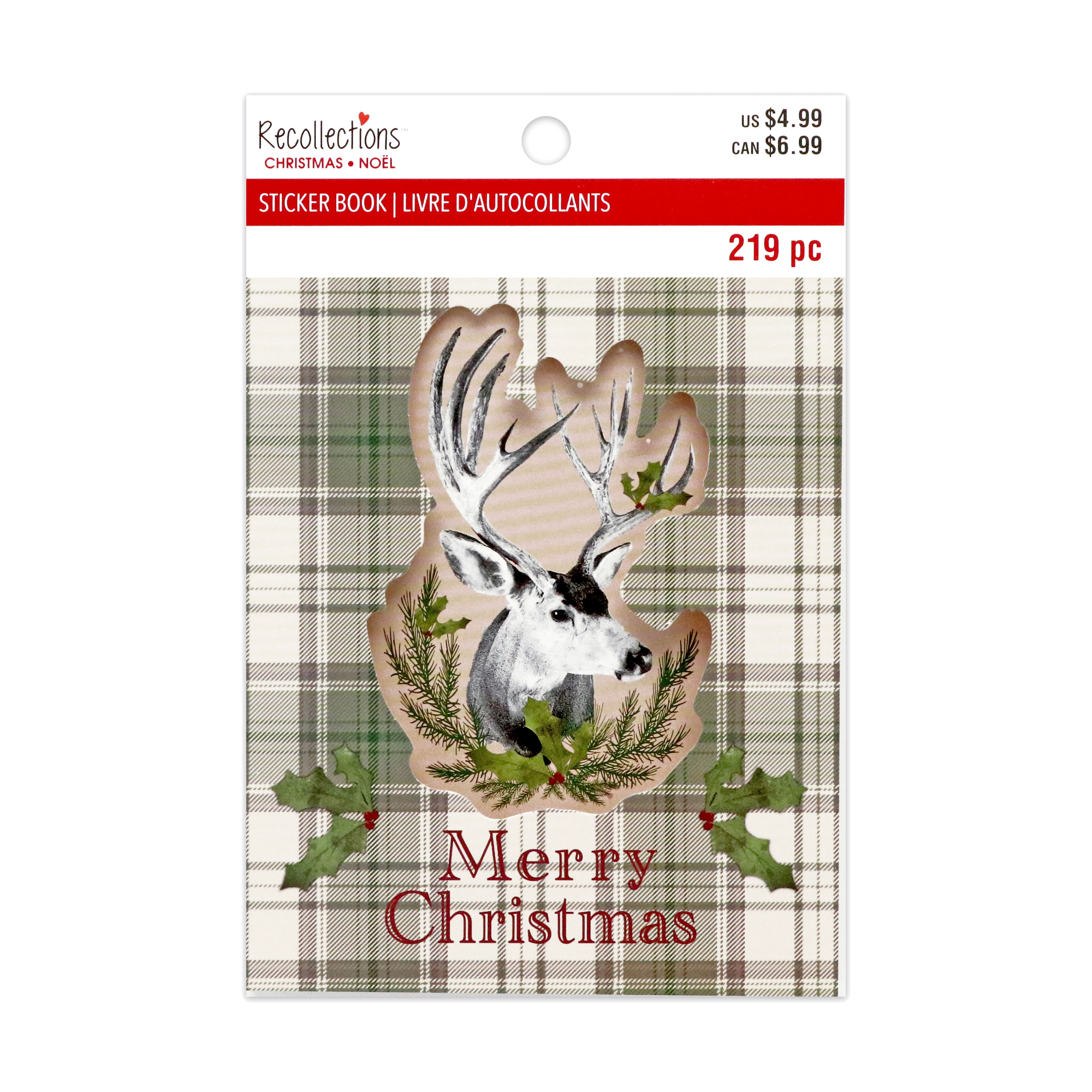 Pine &#x26; Plaid Sticker Book by Recollections&#x2122;