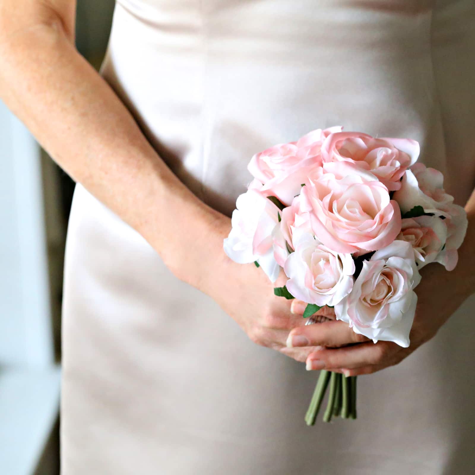 8 Pack: 8" Pink Mini Rose Bundle by Ashland®