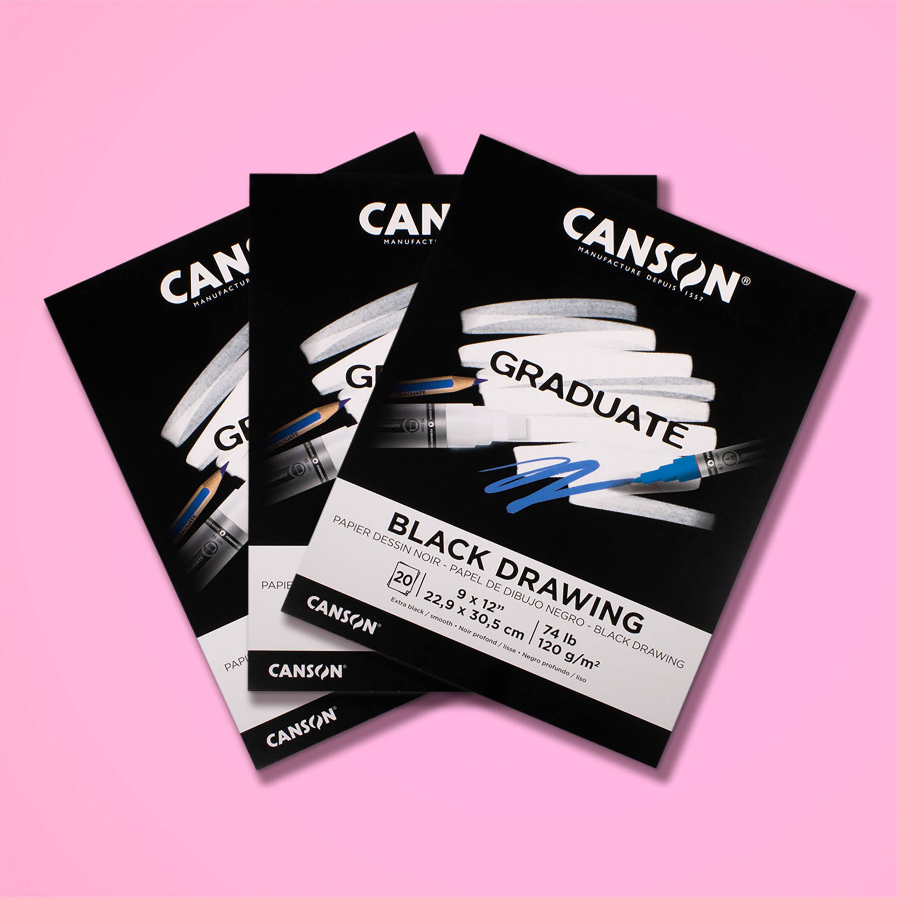 Canson Graduate 9x12 Drawing Paper Pad (30 Sheets) 