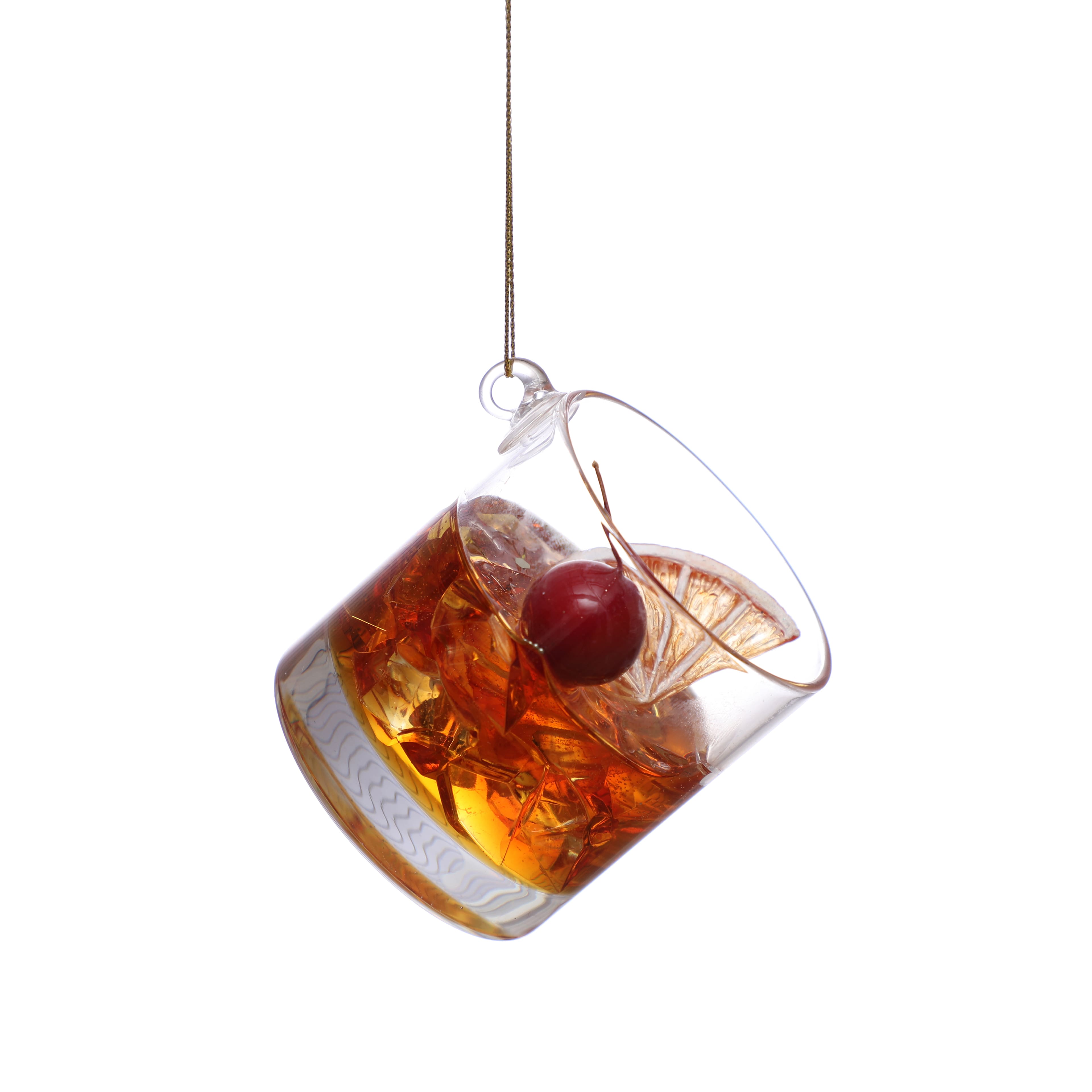 2.5&#x22; Cherry Cocktail Glass Ornament by Ashland&#xAE;