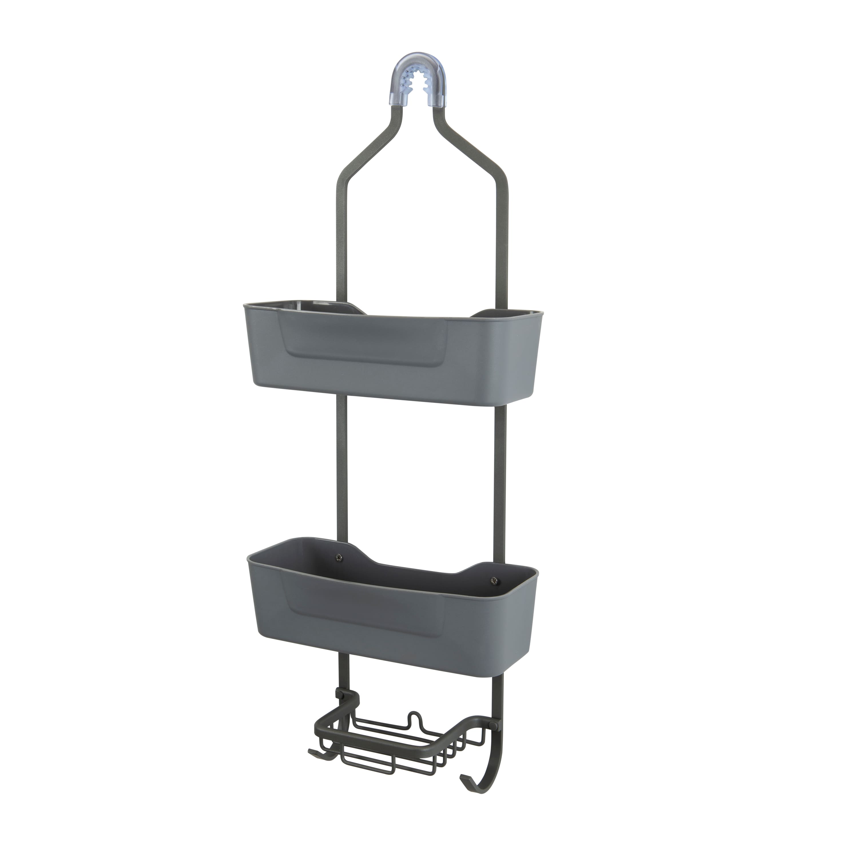 Aluminum 3 Tier Hanging Shower Head Basket Rack Organizer