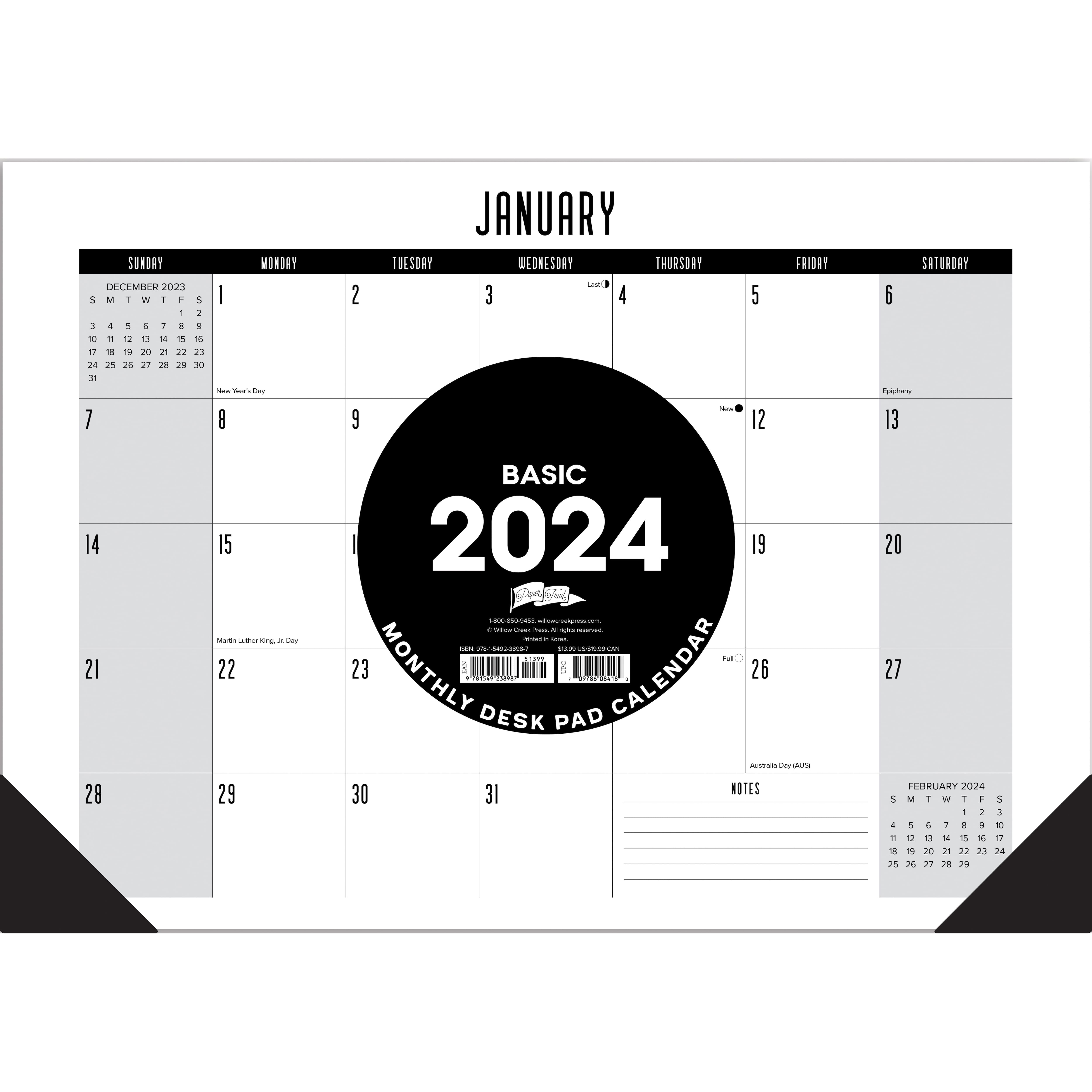 2024 Basic Desk Pad Calendar | Michaels