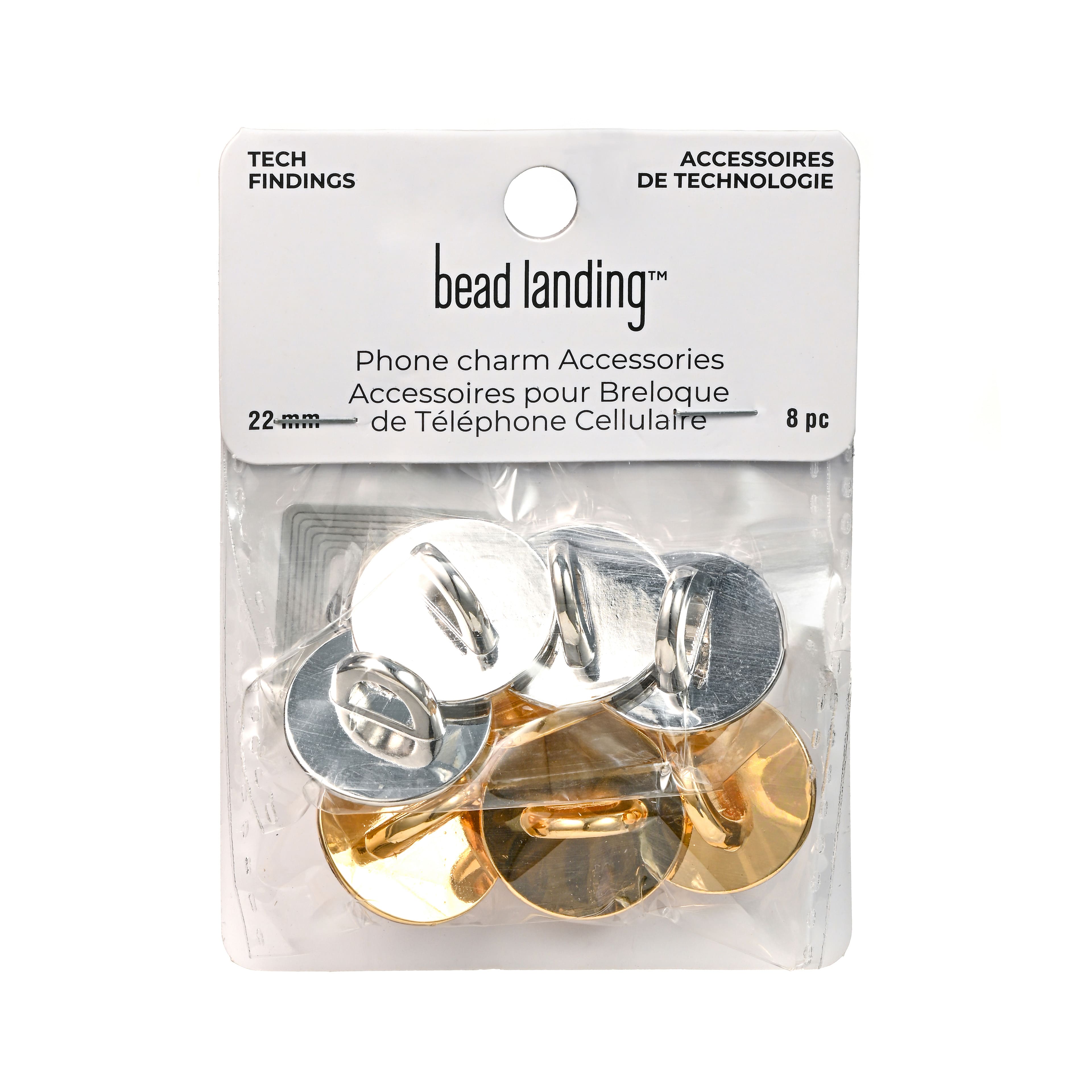 Round Phone Charm Hook Accessory Mix by Bead Landing&#x2122;