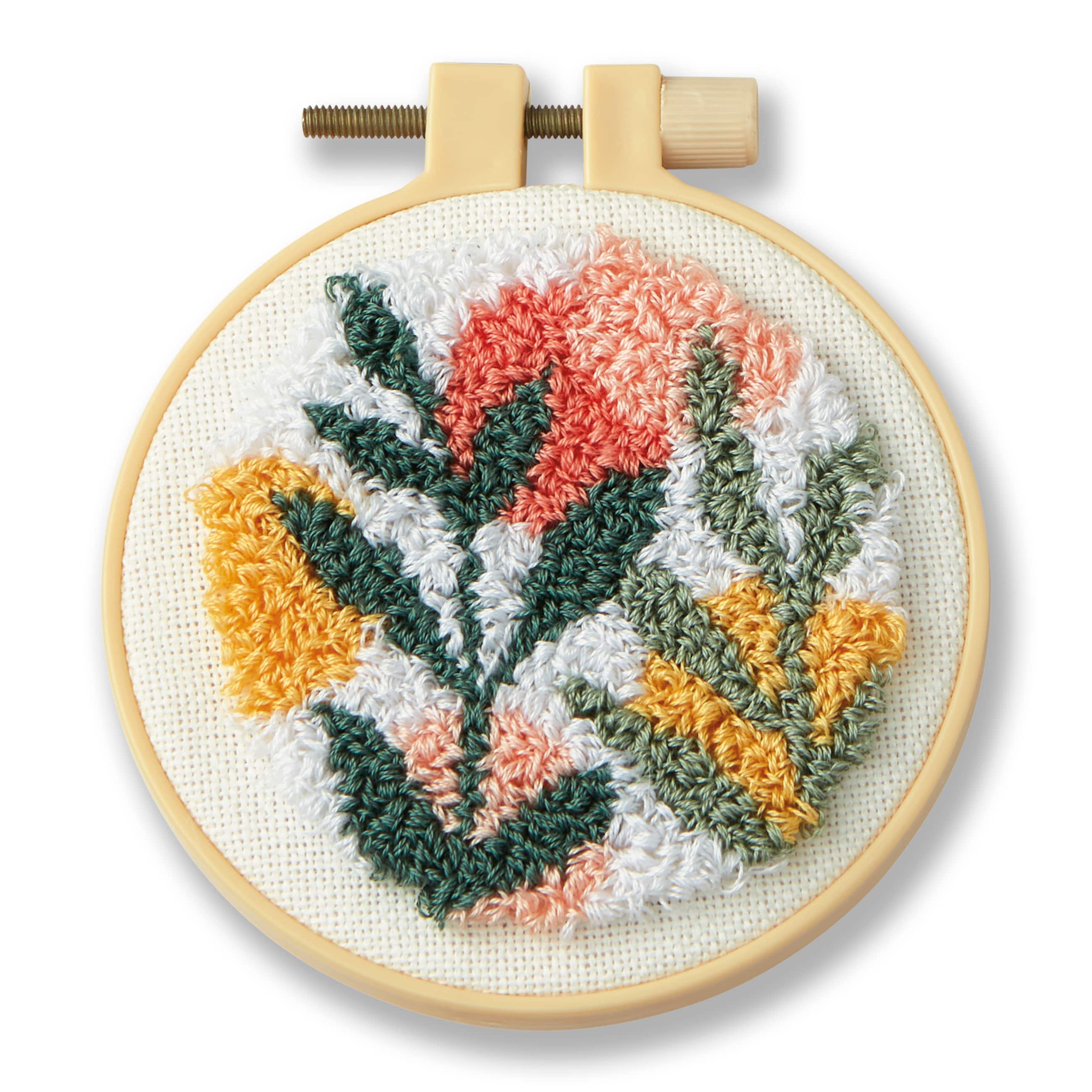Mix Leaf Punch Needle Kit by Loops & Threads®