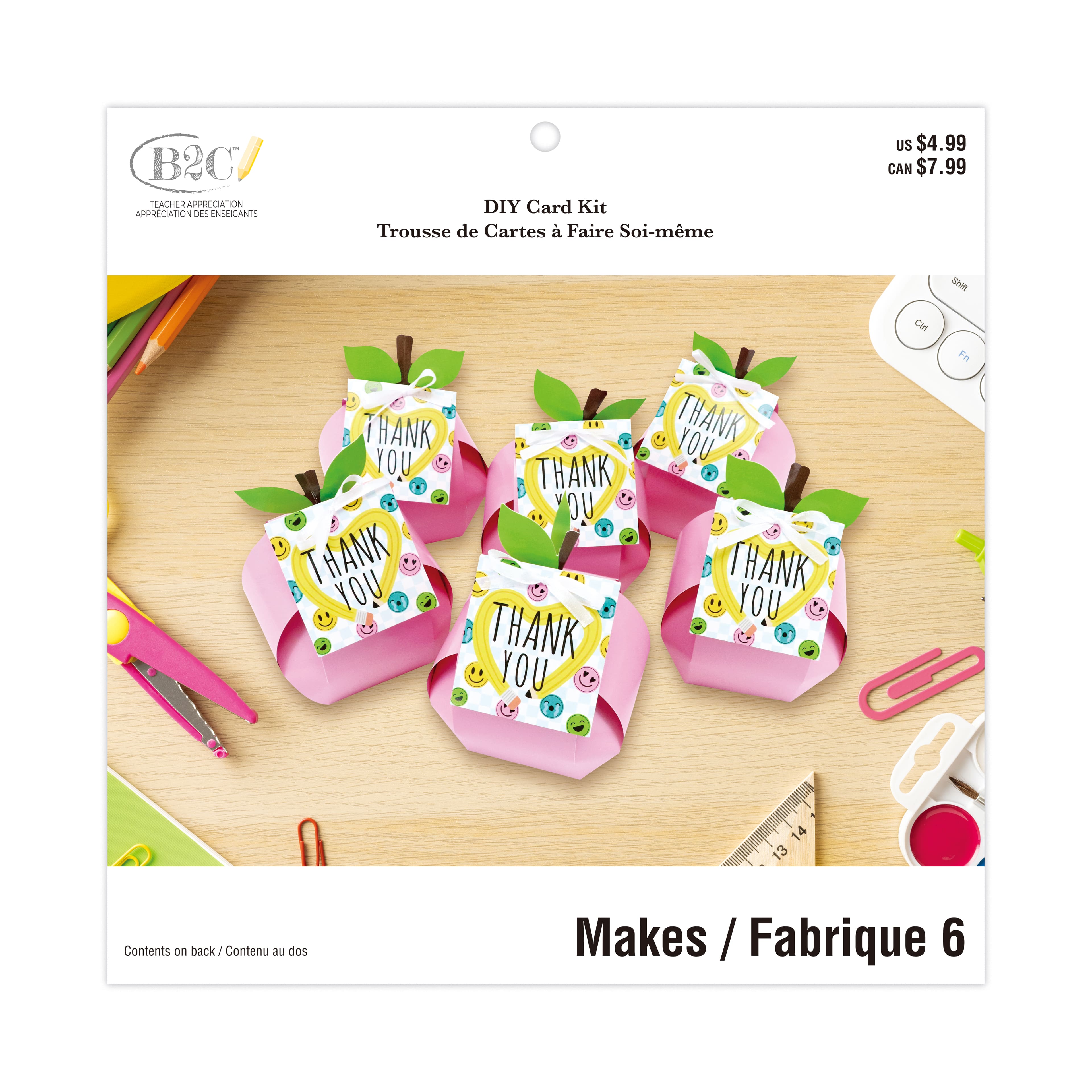 Thank You DIY Card Kit by B2C™