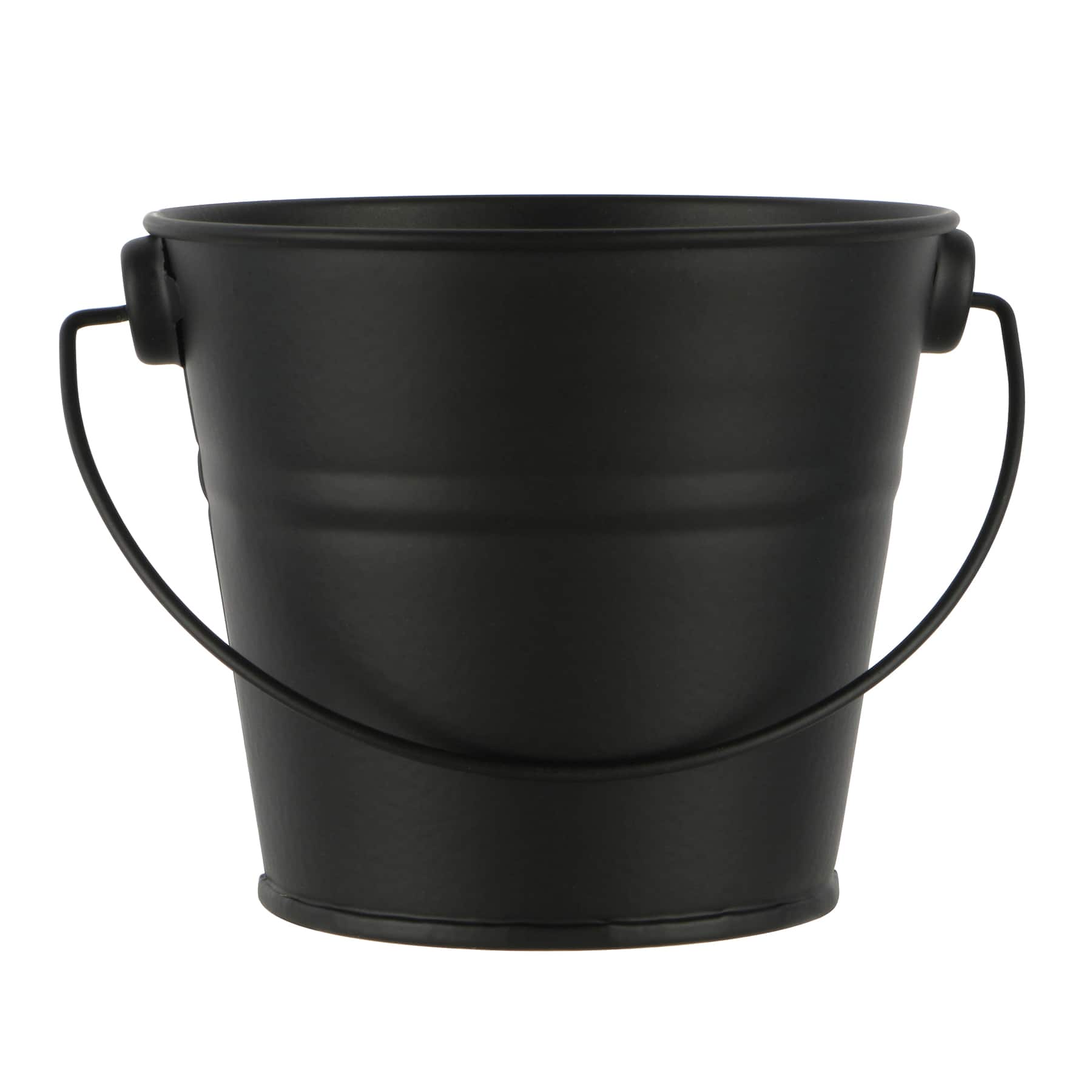 3" Chalkboard Round Metal Buckets by Celebrate It™, 5ct.