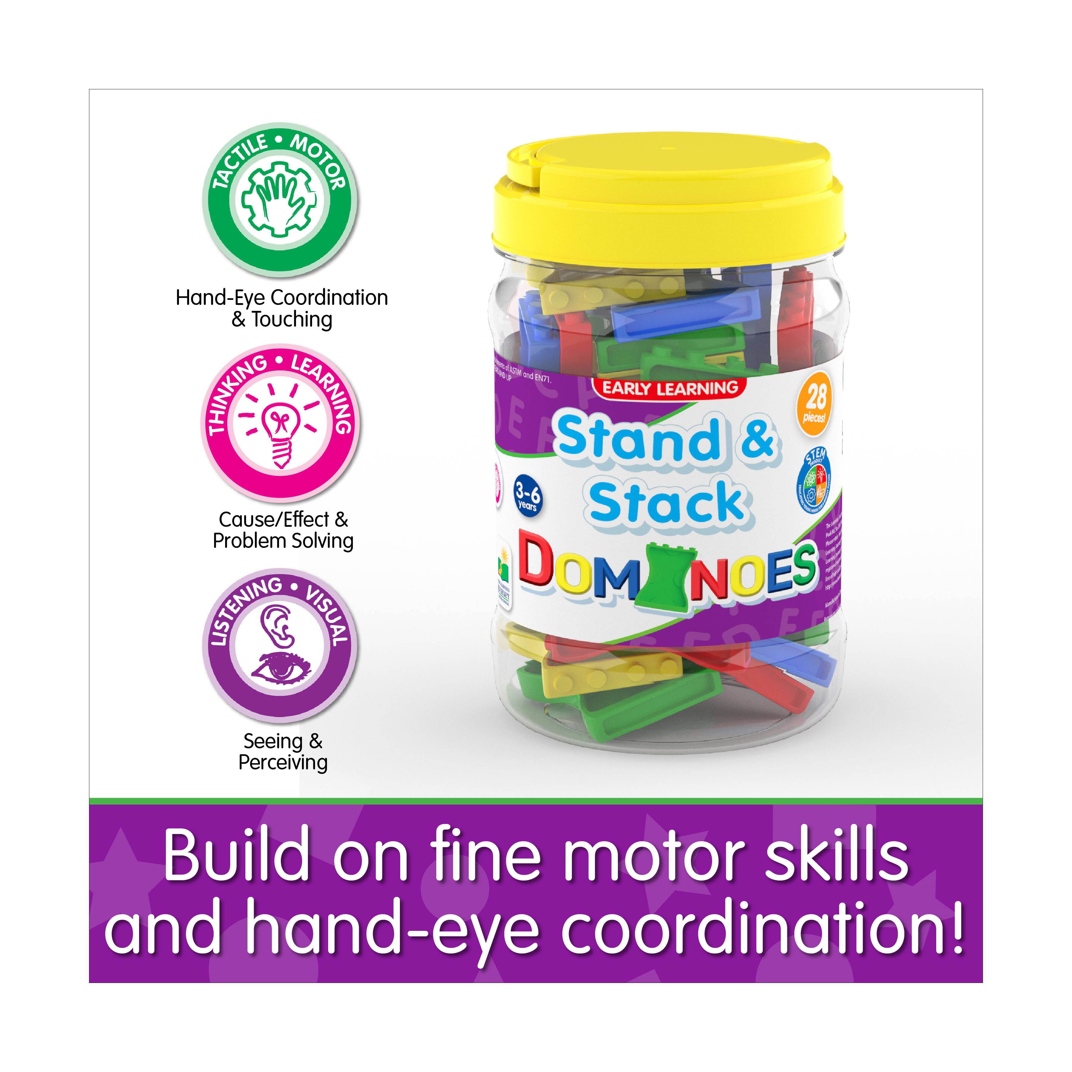 Early Learning - Stand &#x26; Stack Dominoes