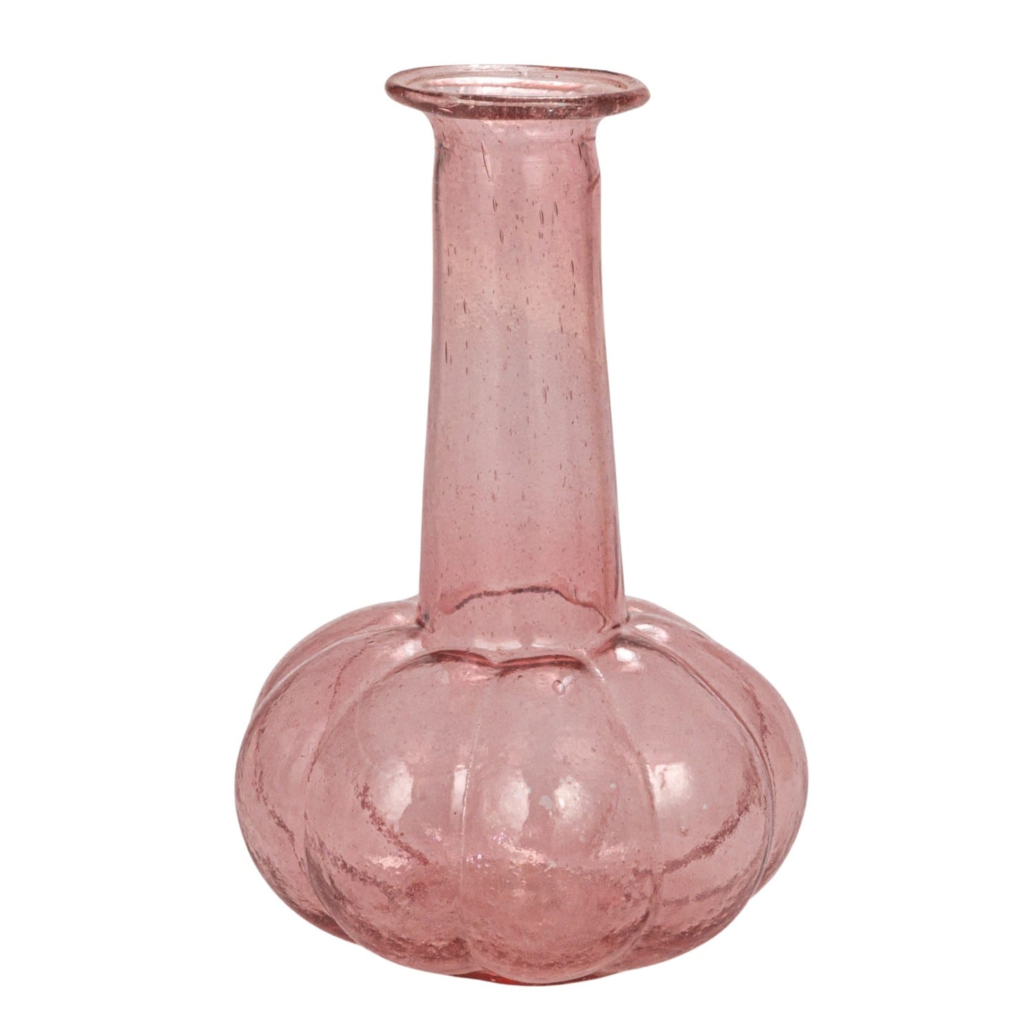 Hello Honey® Embossed Reclaimed Glass Vase Set