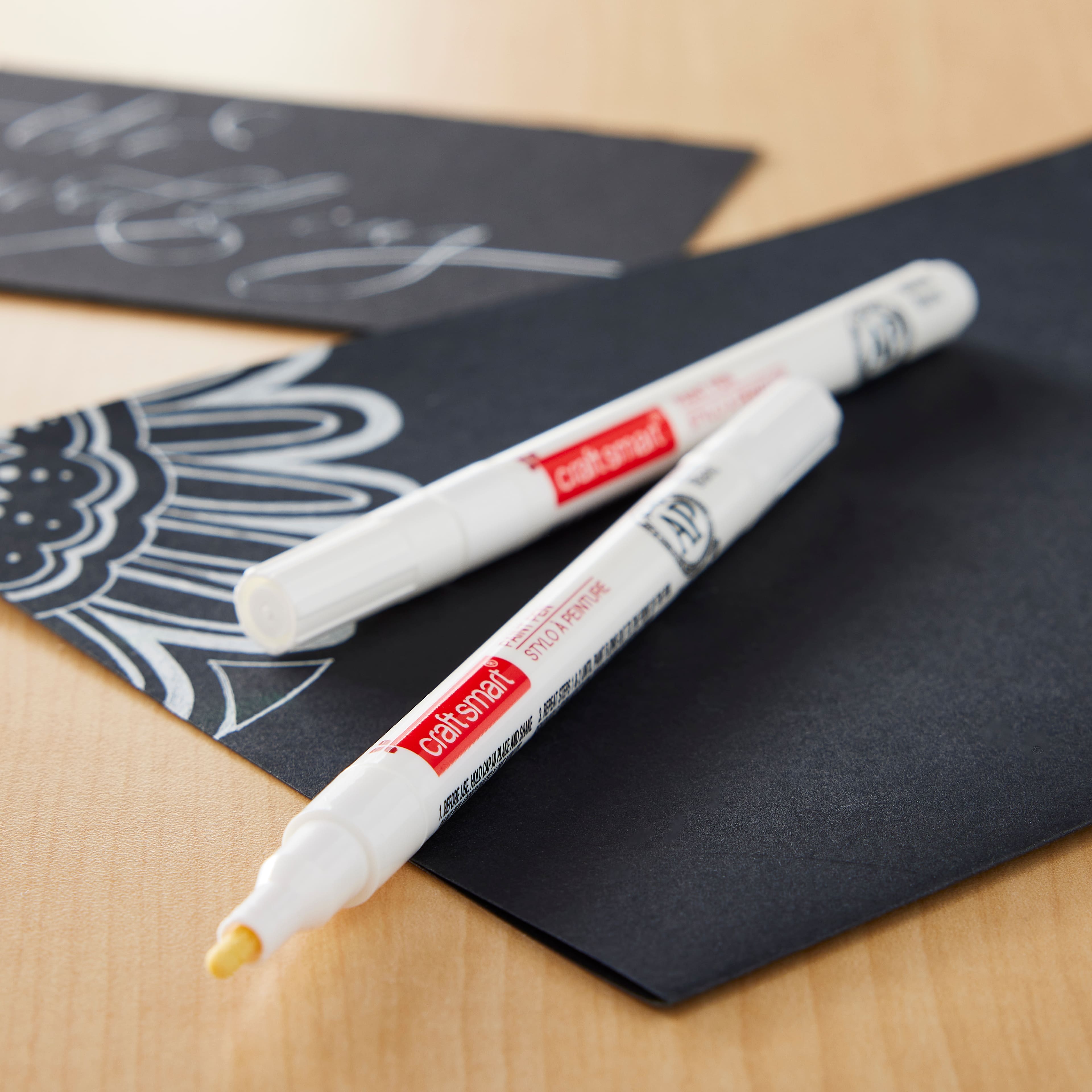 Medium Line Paint Pen by Craft Smart&#xAE; 2ct.