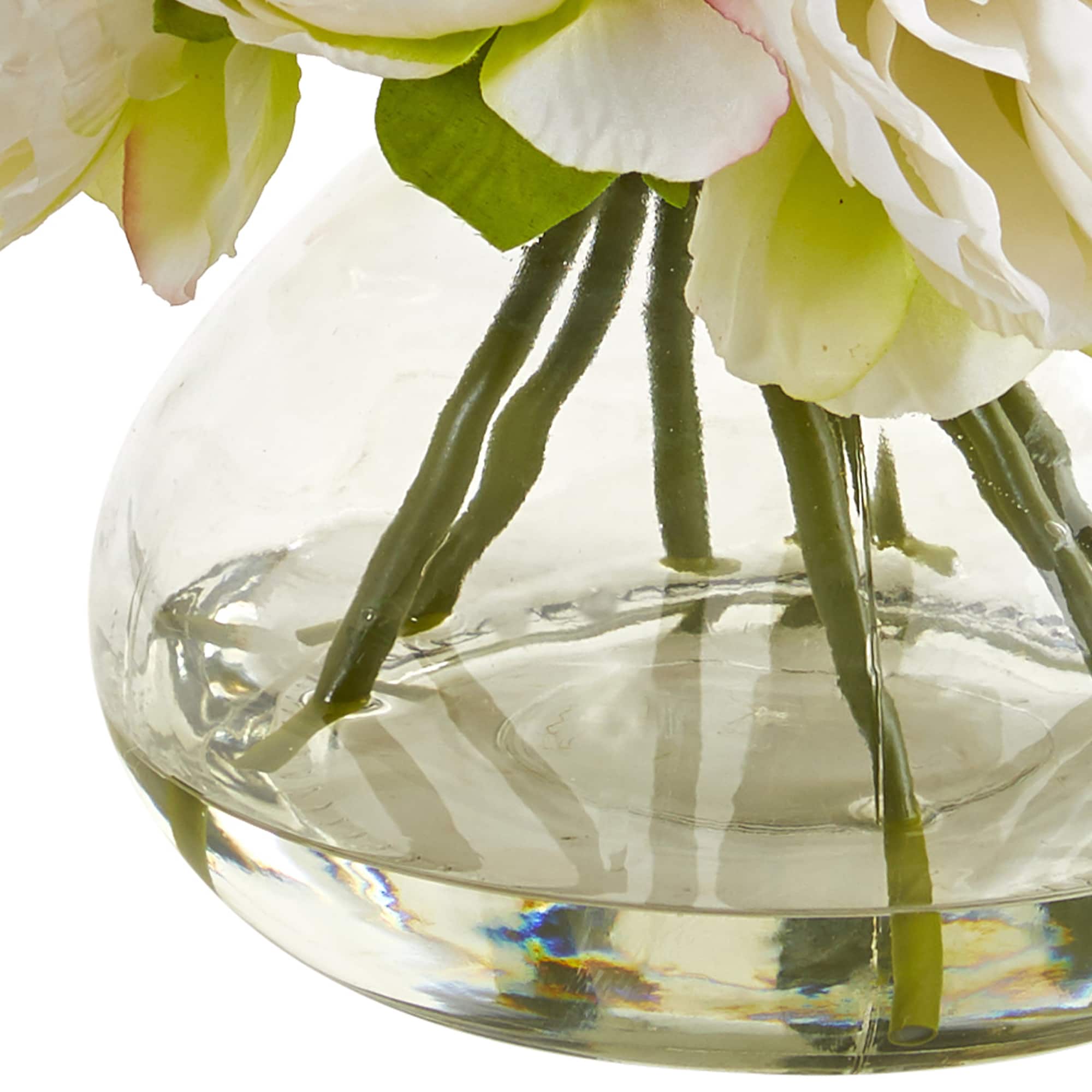 10&#x22; Peony Arrangement in Vase