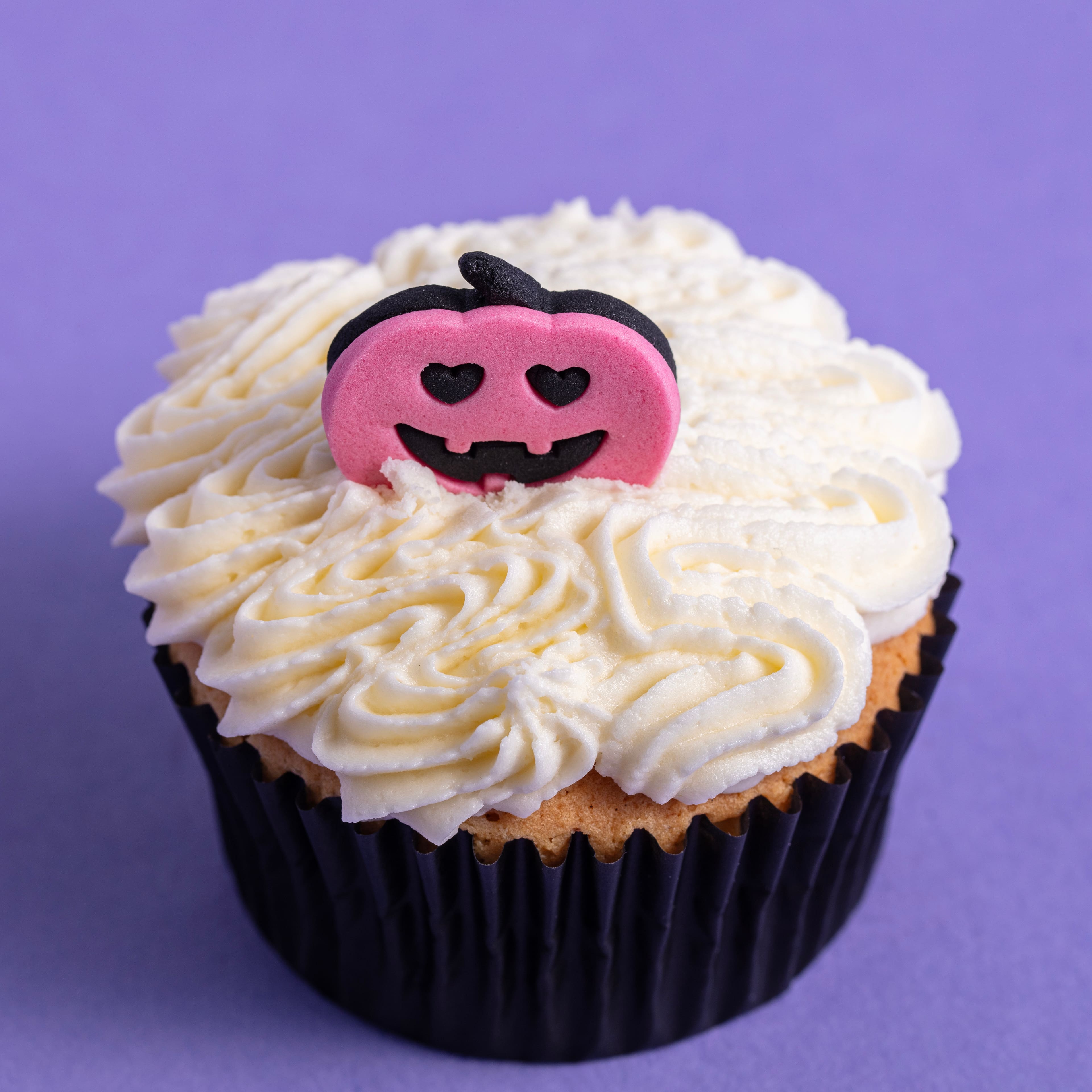 PME Cake Sweet Street&#xAE; Pink Pumpkins Icing Decorations