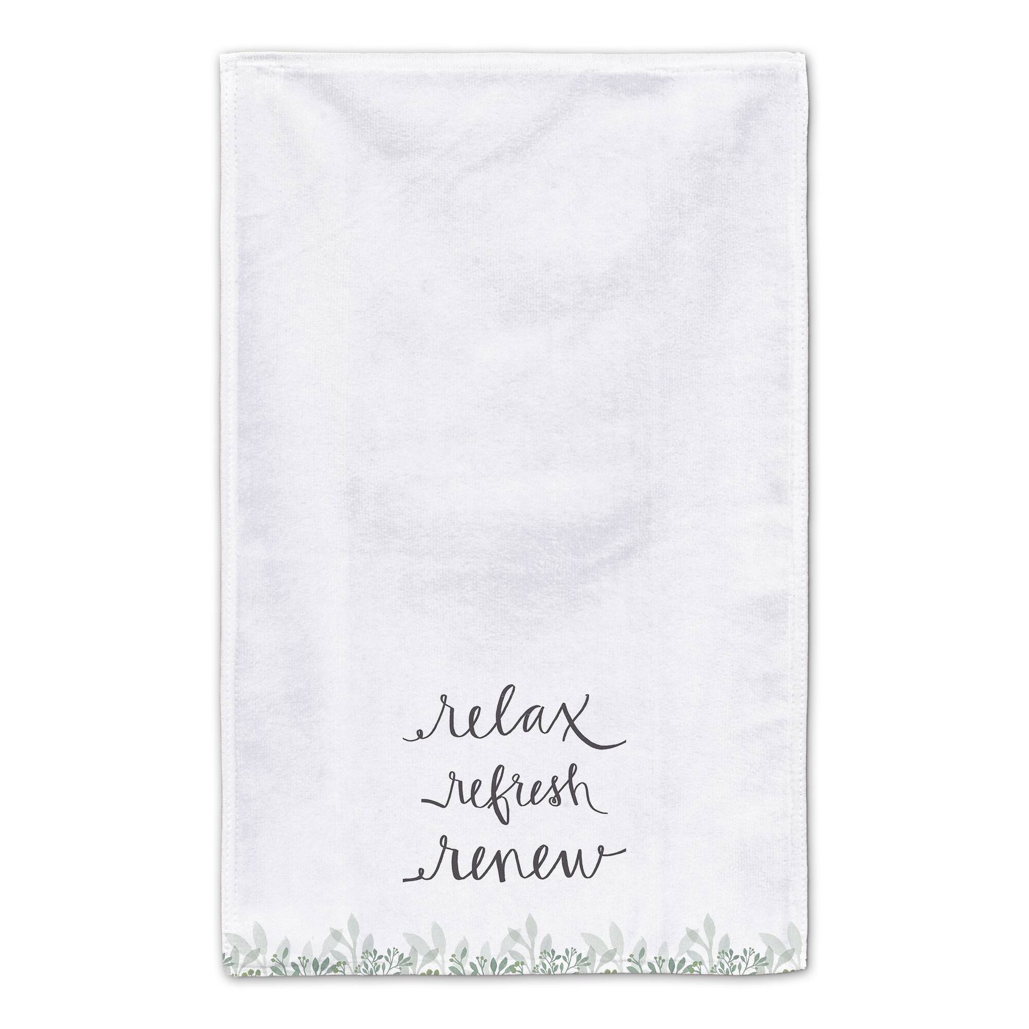 Relax Refresh Renew Tea Towel Set