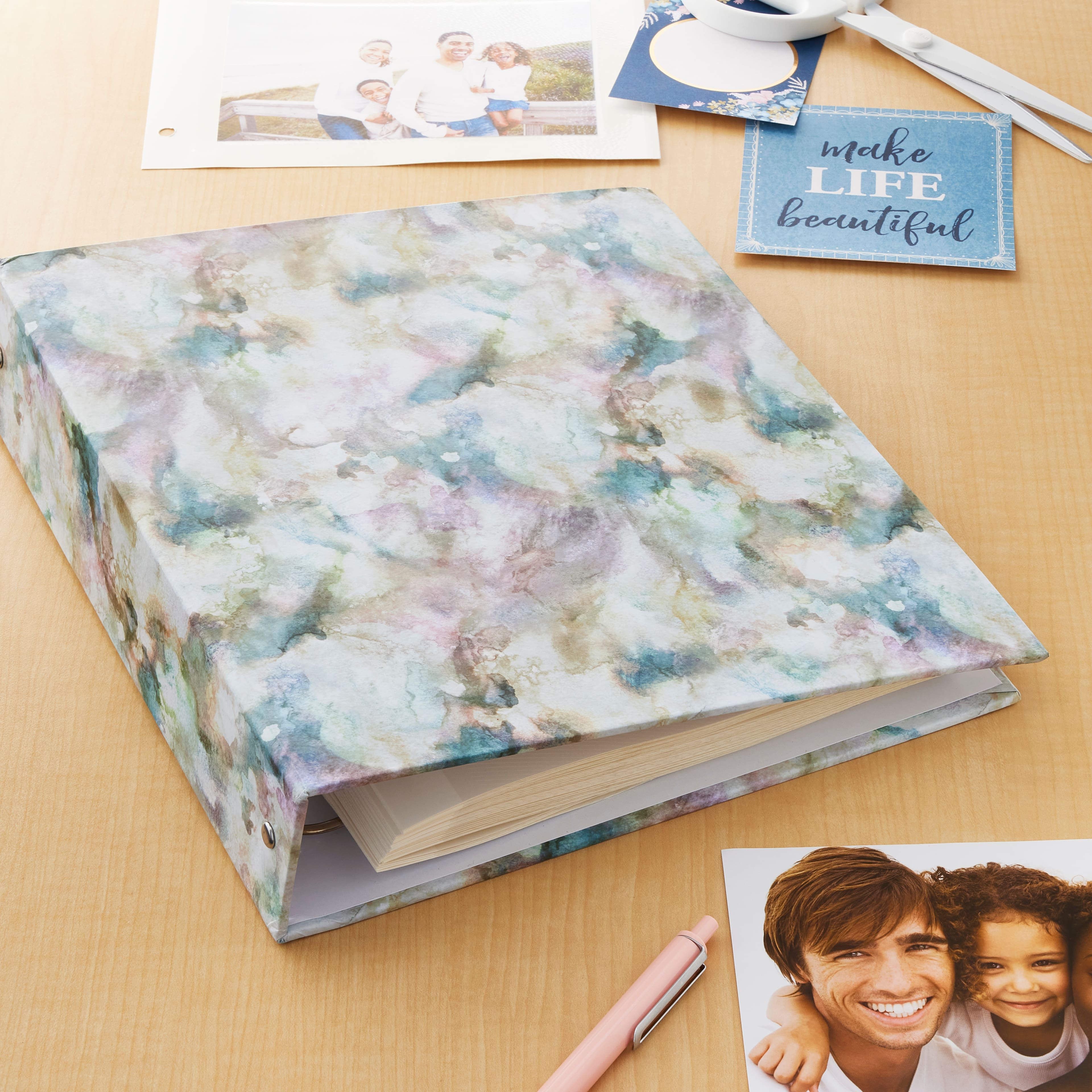 6 Pack: Watercolor Magnetic Photo Album by Recollections™