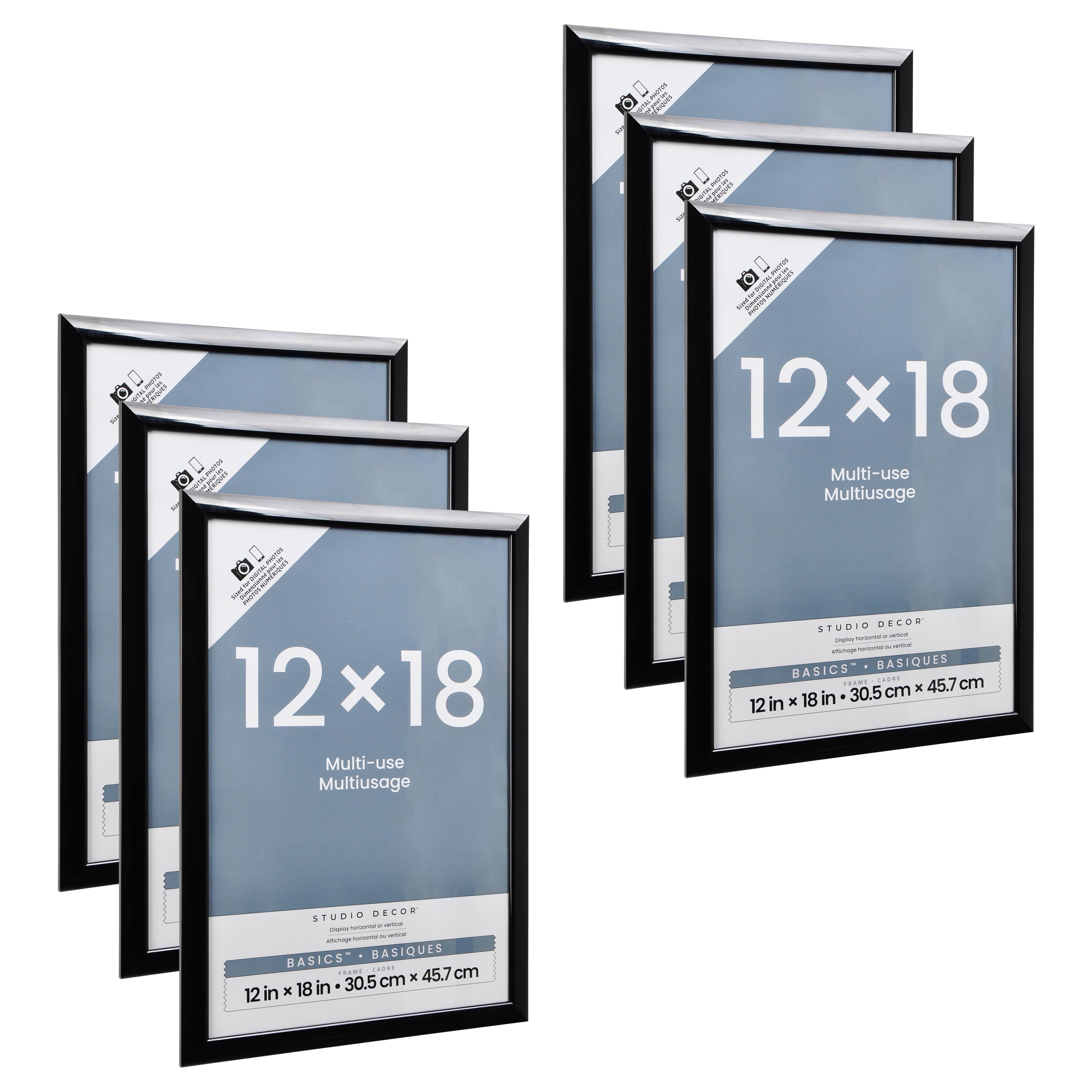 6 Pack: Black Multi-Use Frame by Studio Décor®