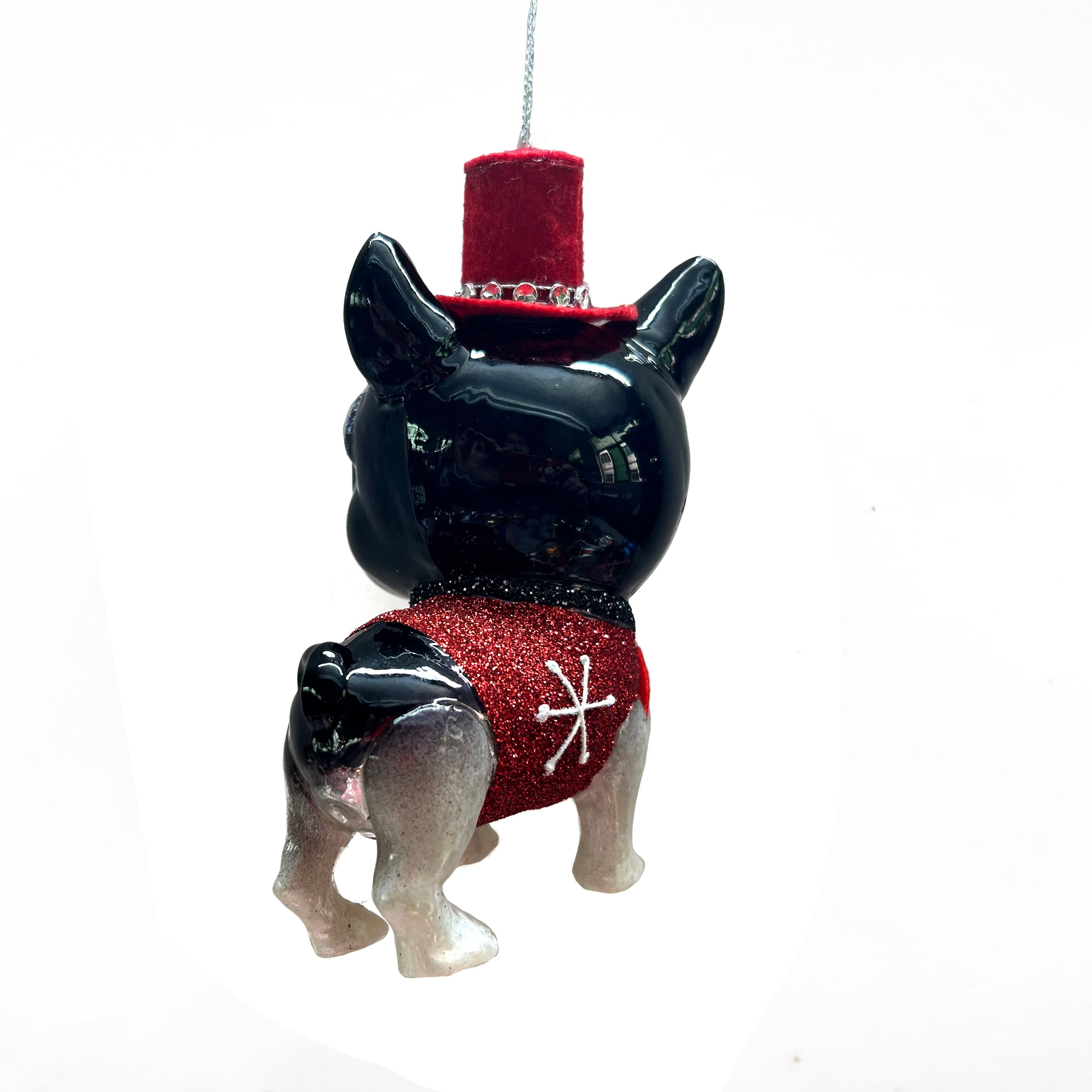 5&#x22; Bulldog with Bow Tie Ornament by Ashland&#xAE;