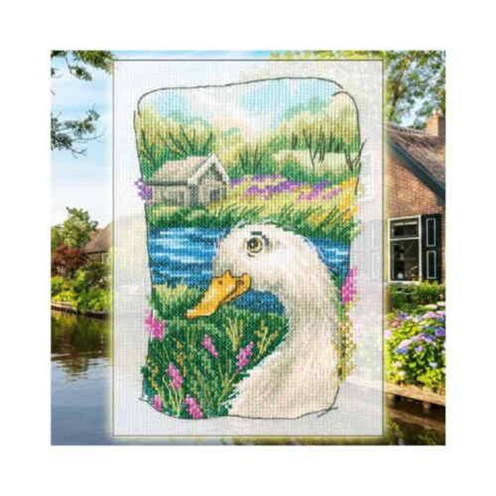 RTO Cross-stitch Kit "Grandmother's old garden"