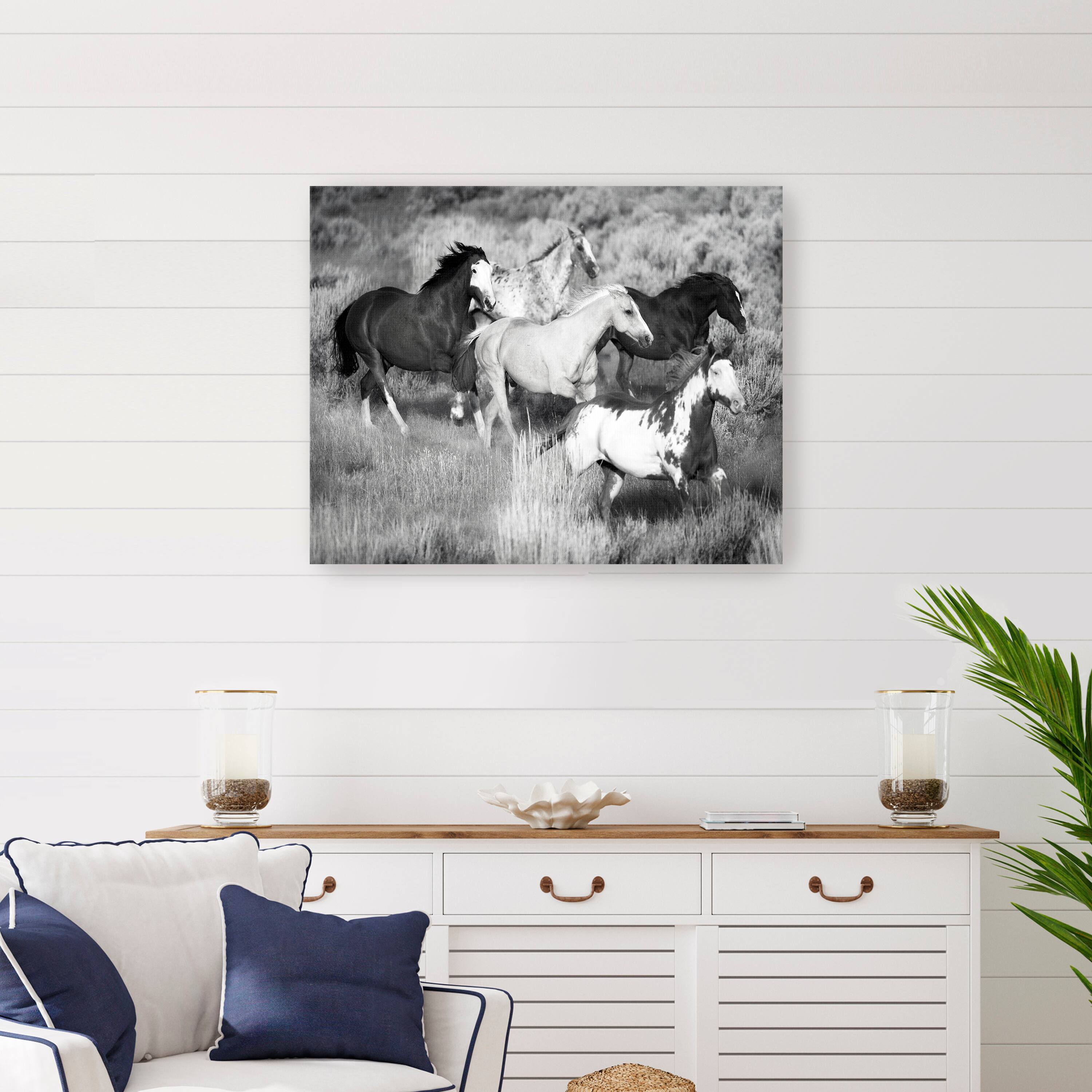 Prairie Run Canvas Giclee