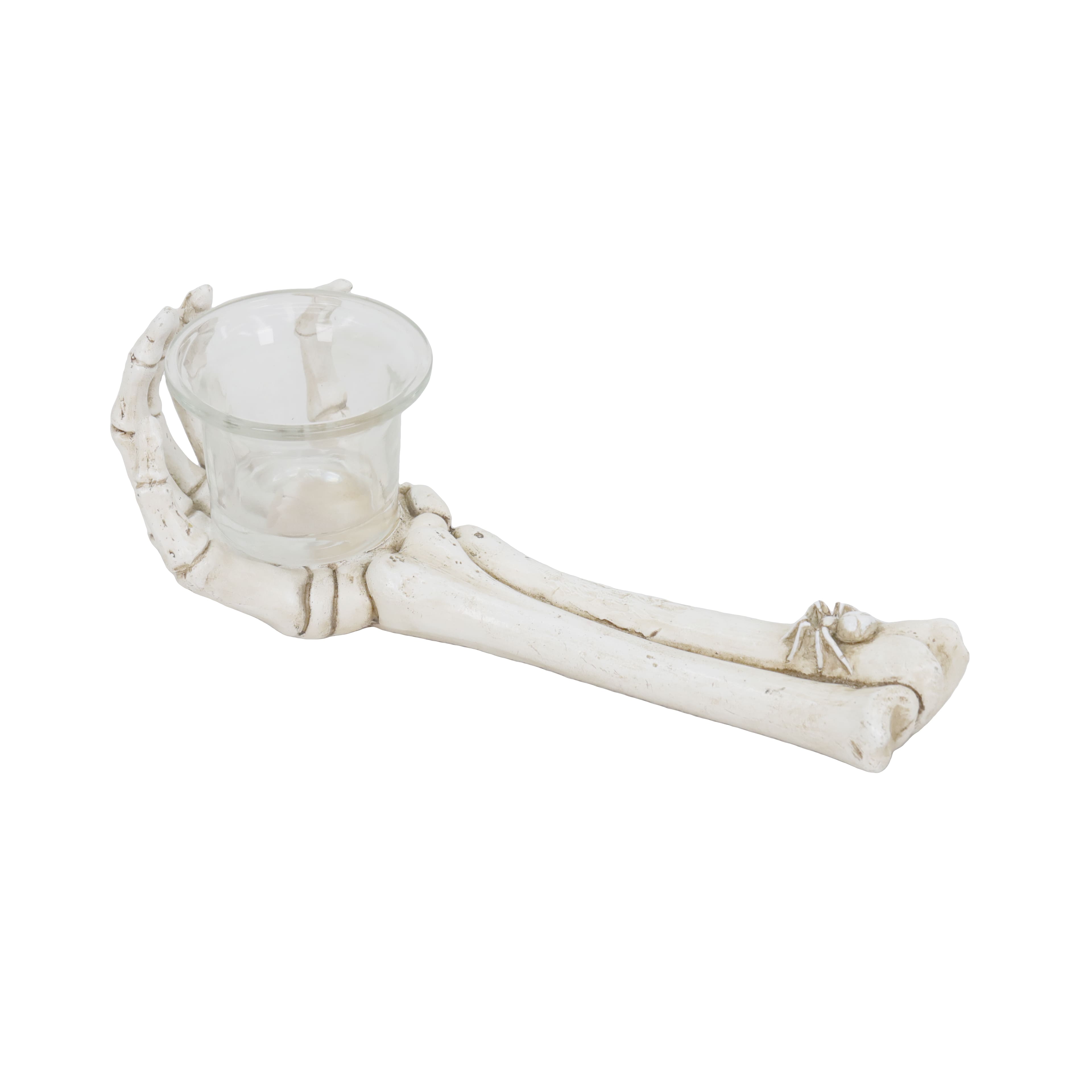 8.25" Skeleton Arm Tealight Candle Holder by Ashland®