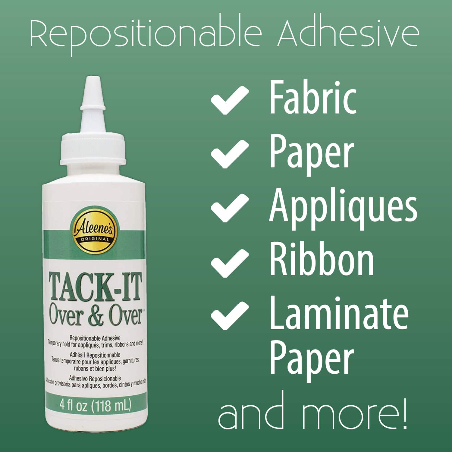 Tack-it adhesive, 50 g, white