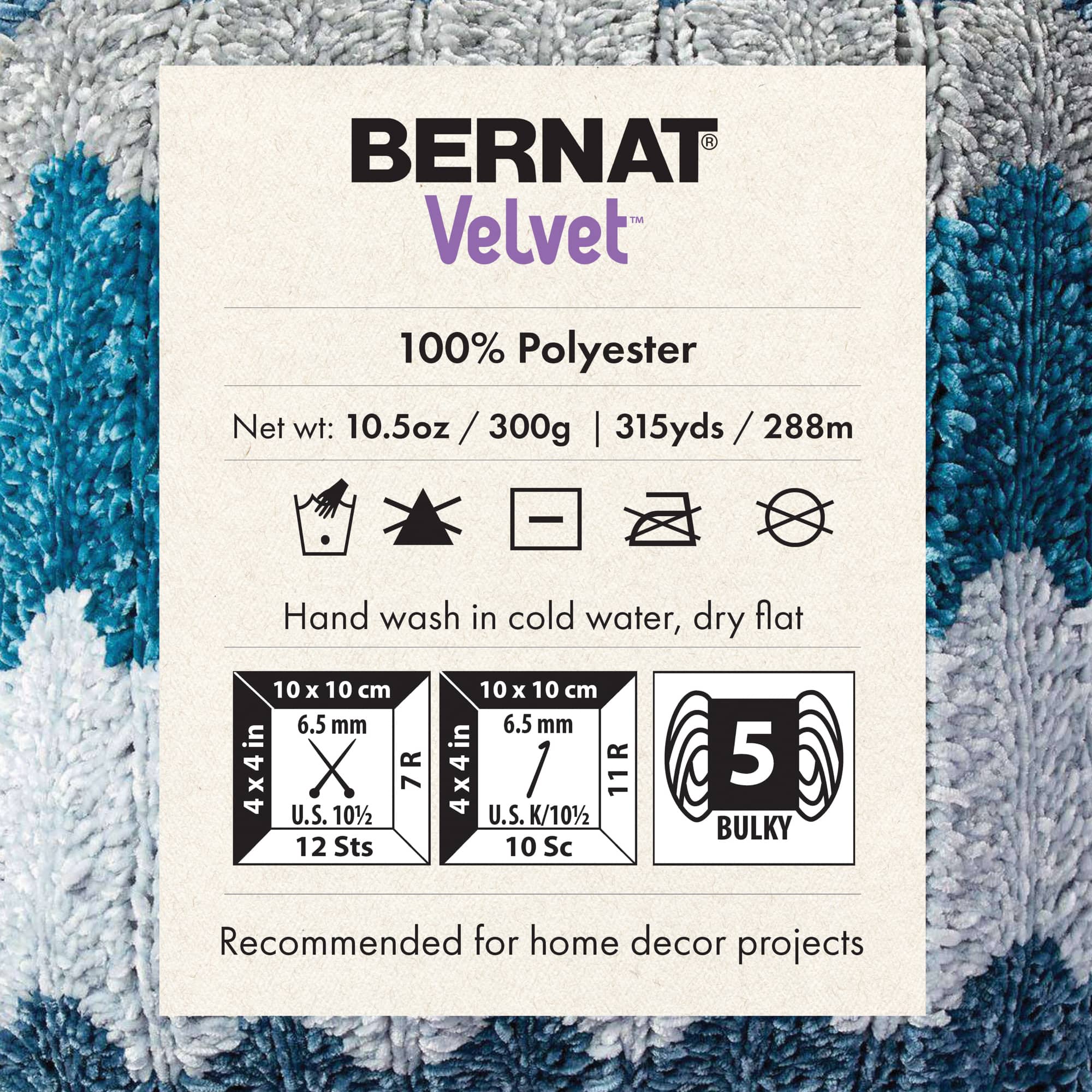 2 Pack Bernat&#xAE; Velvet&#x2122; Yarn