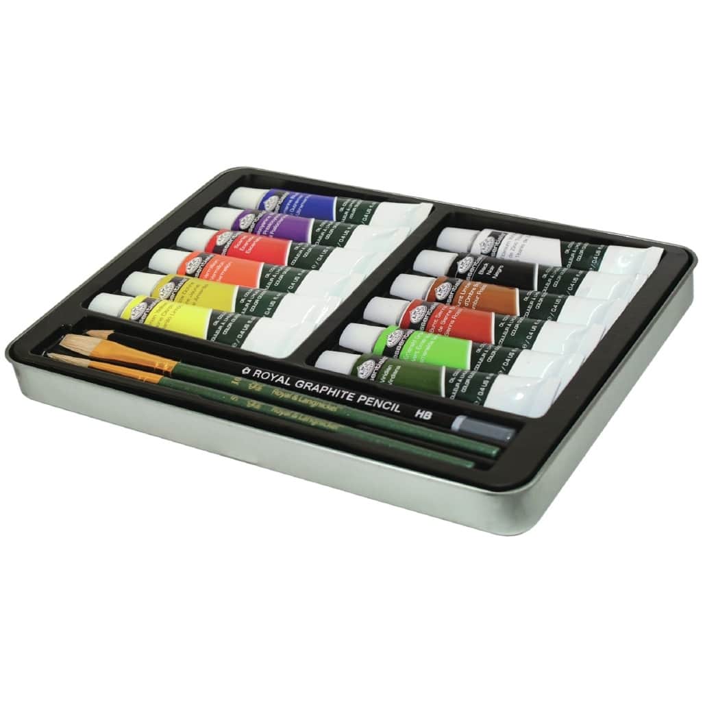 Royal & Langnickel® Oil Painting Tin Art Set