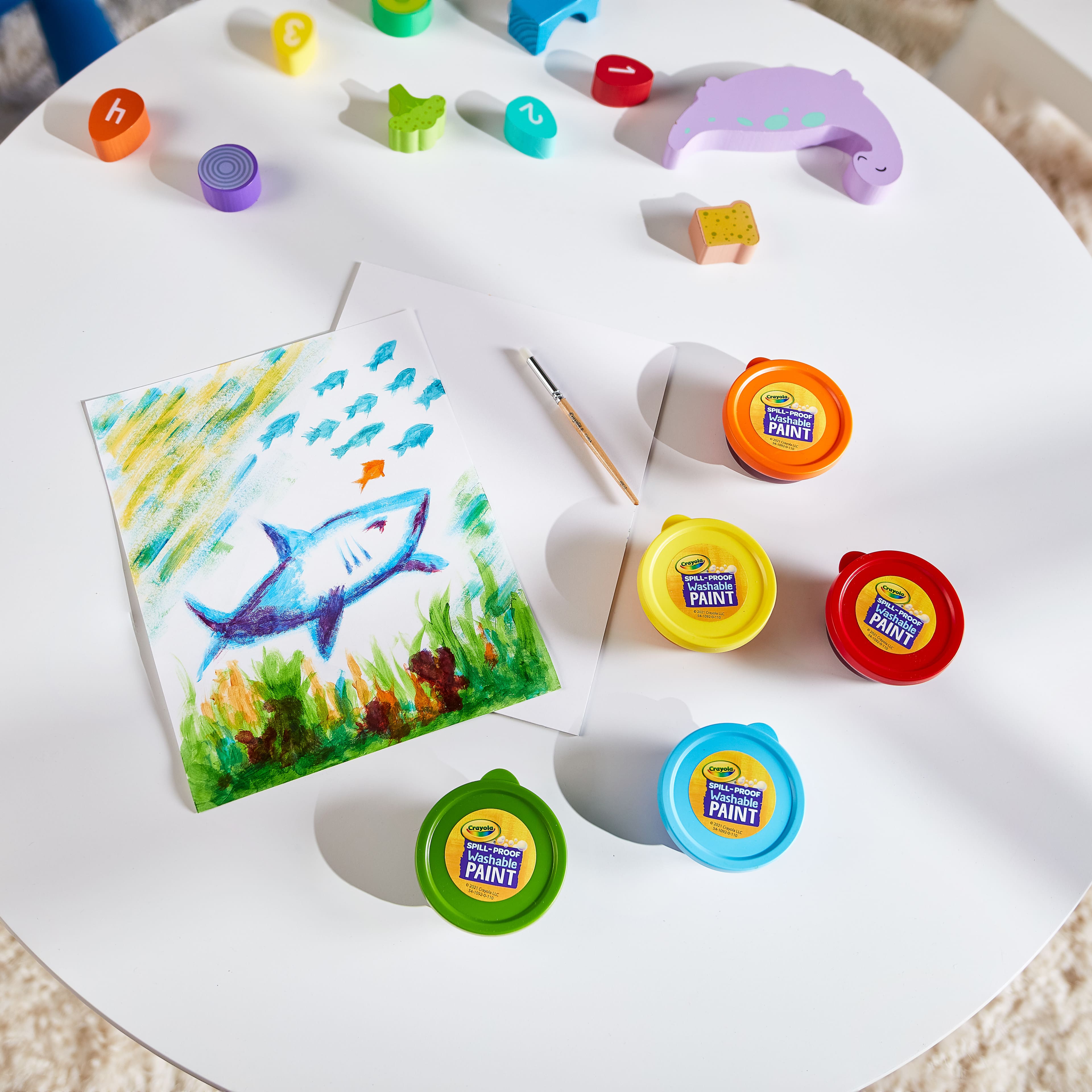 Crayola&#xAE; Spill-Proof Washable Paint Set