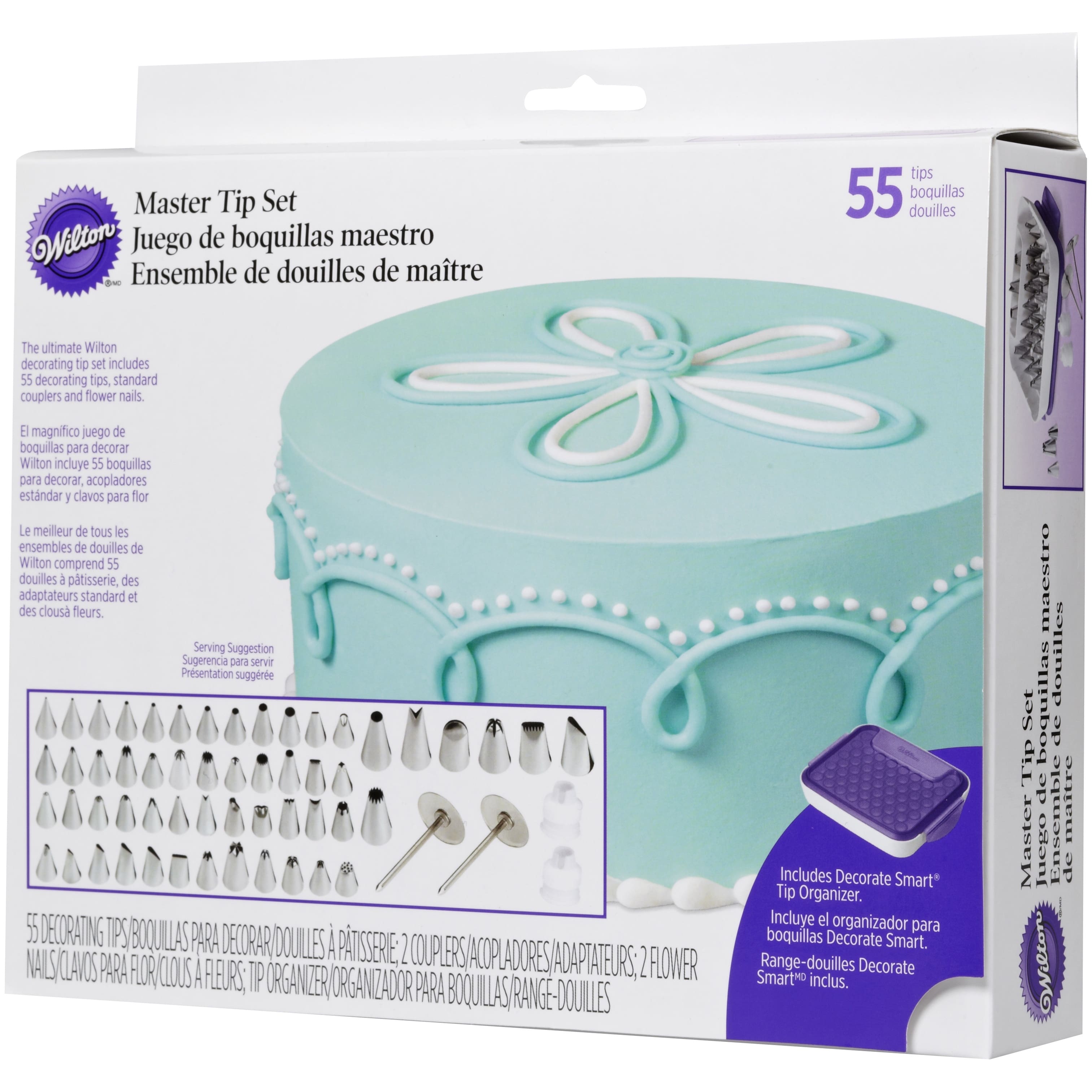Wilton Piping Tips Set for Cake Decorating, 22-Piece – PastryBase
