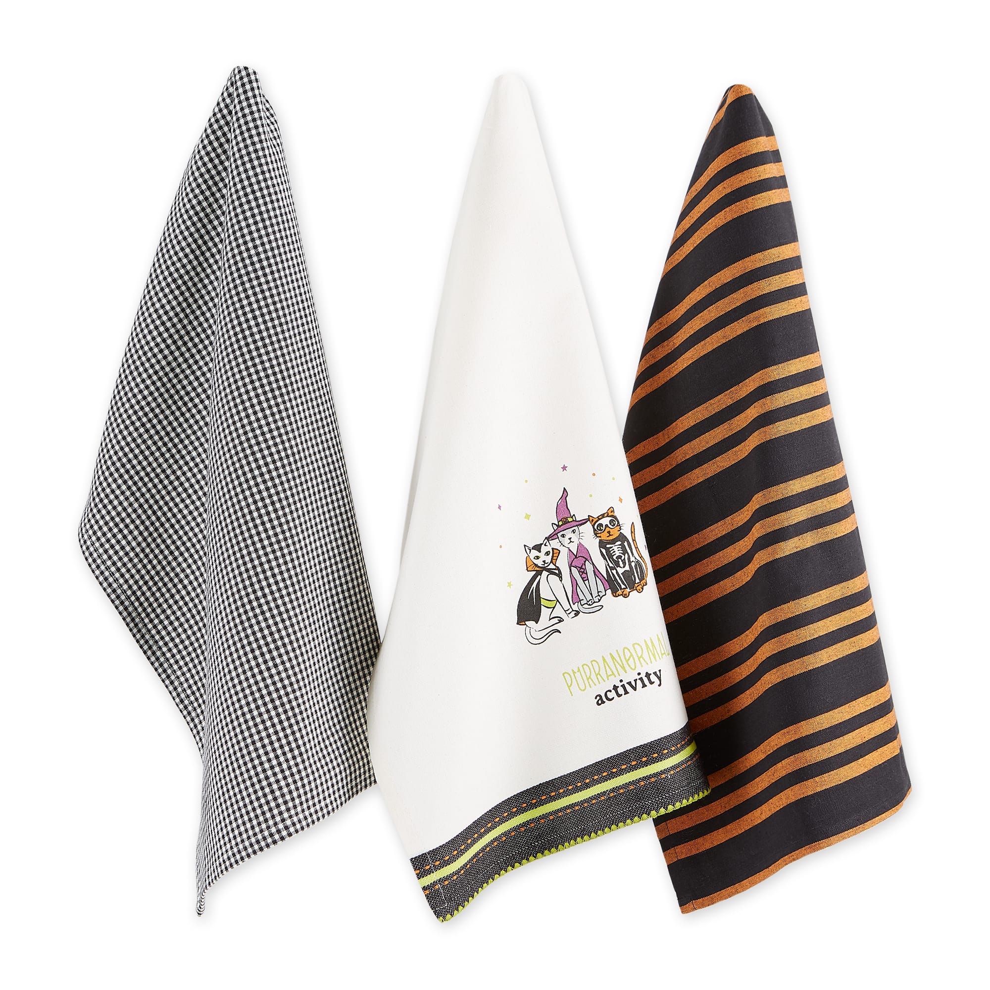 DII&#xAE; Assorted Purranormal Activity Dishtowel Set, 3ct.