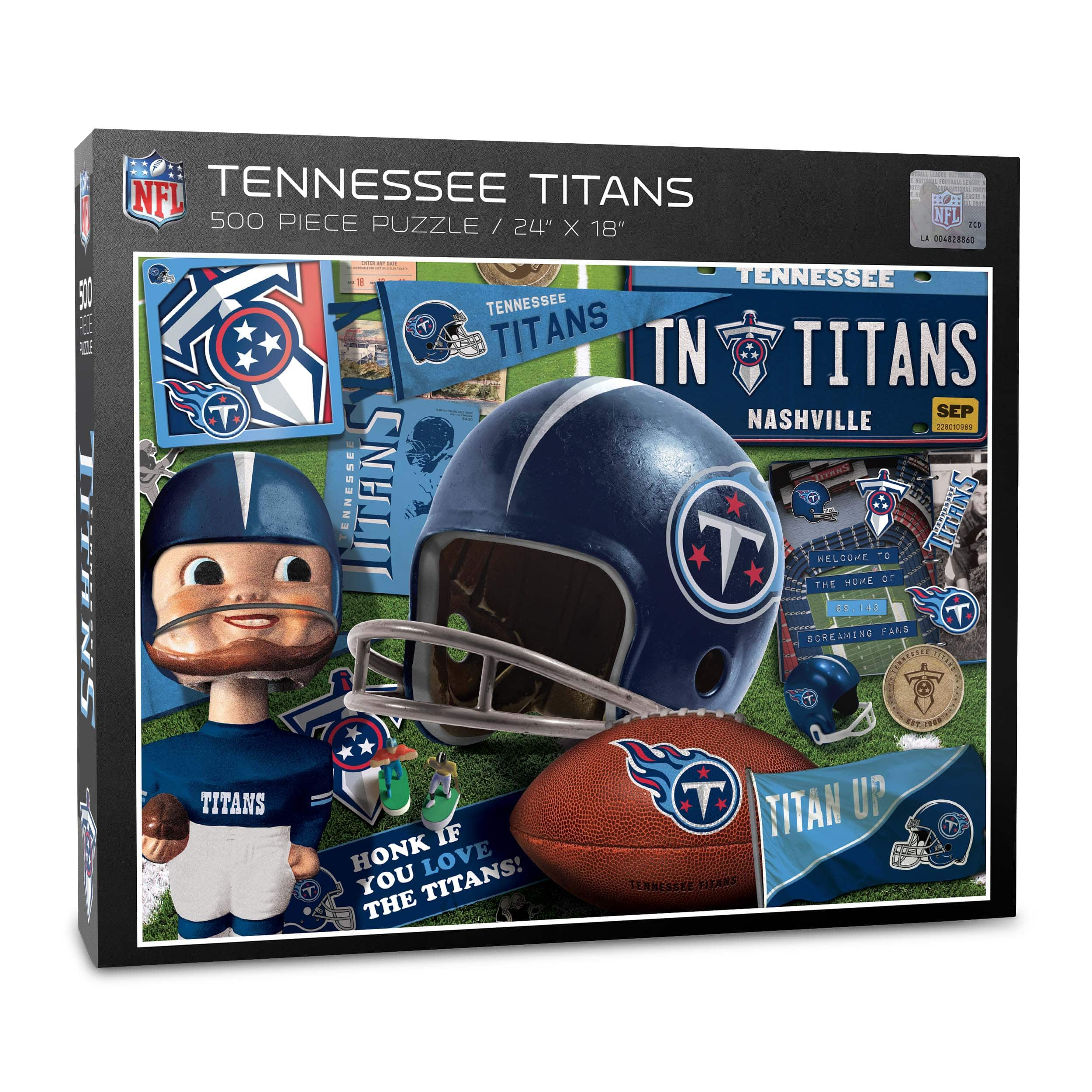 NFL Retro Series 500 Piece Puzzle