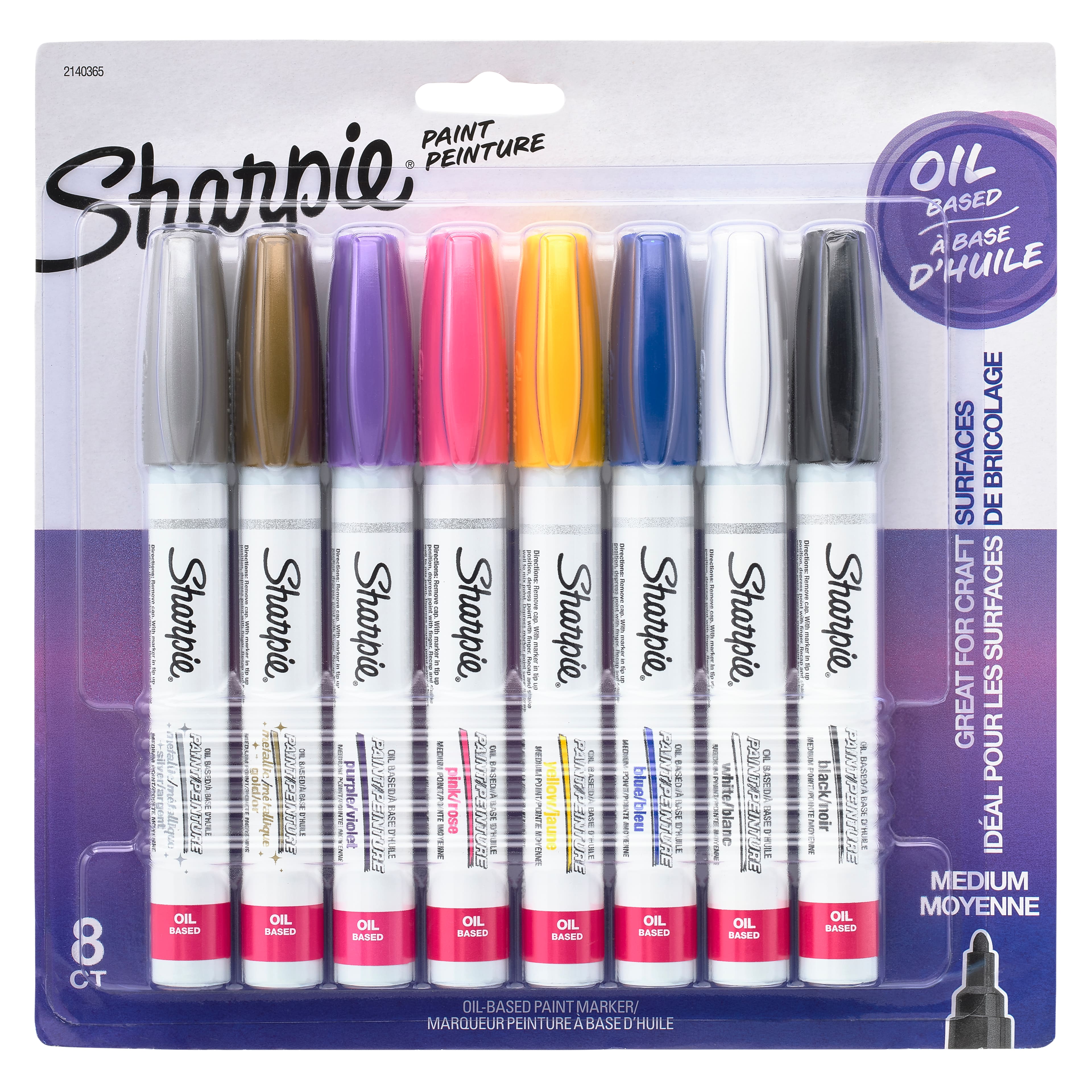 Sharpie® Medium Point Oil-Based Paint Marker Set