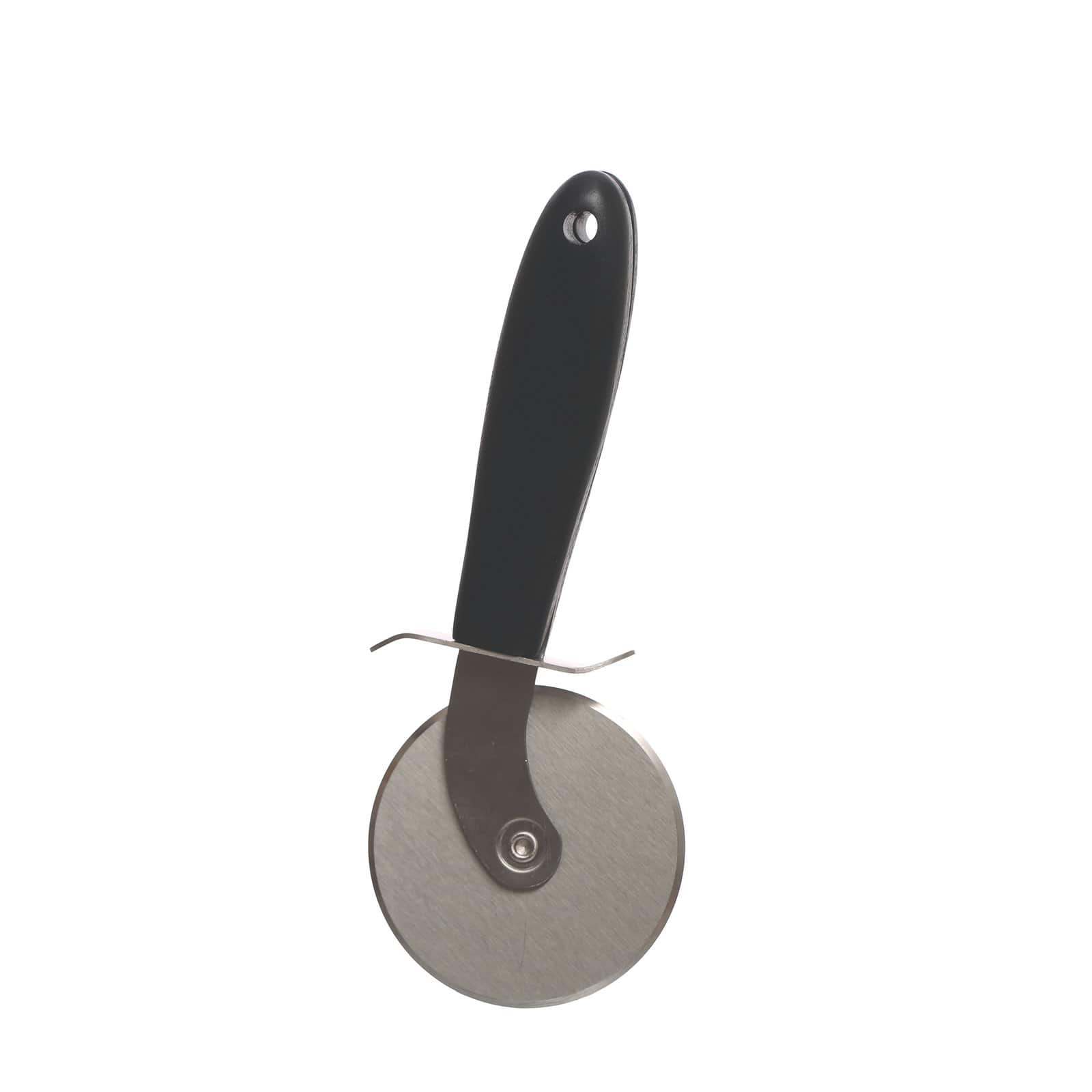 Hello Honey® 8" Stainless Steel Pizza Cutter with Walnut Handle
